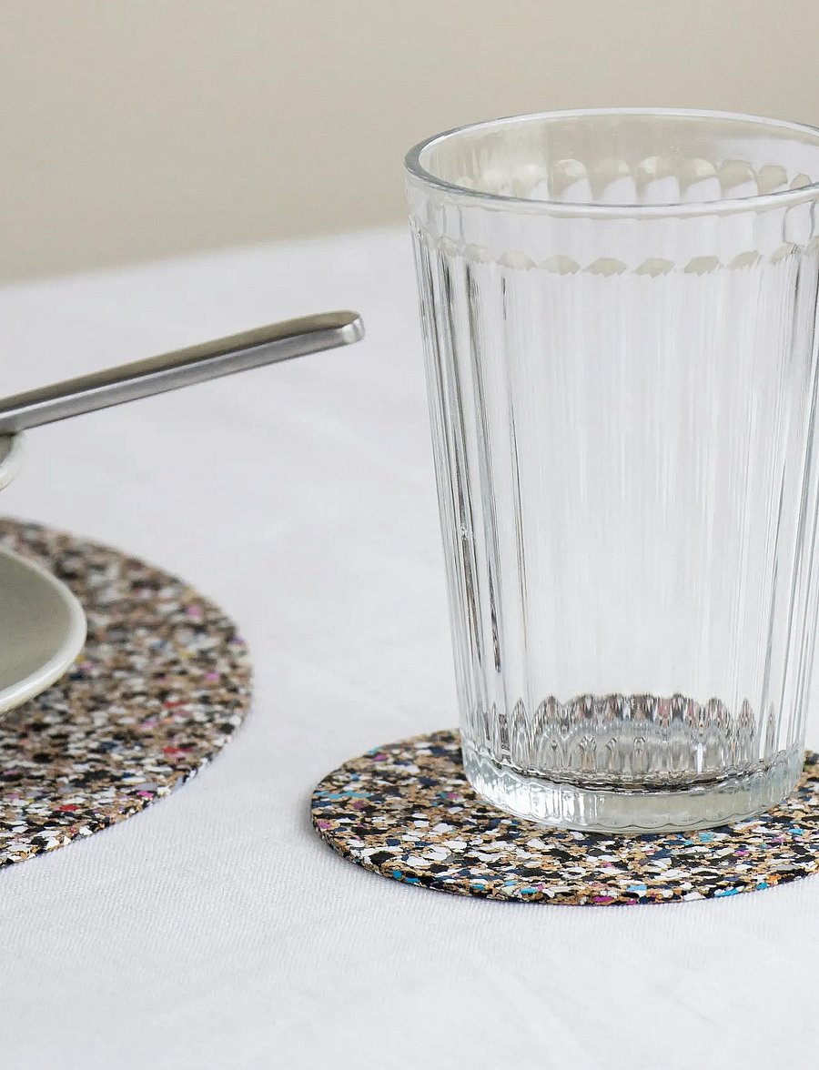 Liga - Beach Clean Round Coasters set of 4, 9cm - die niedrigsten preise - multi-coloured - 3