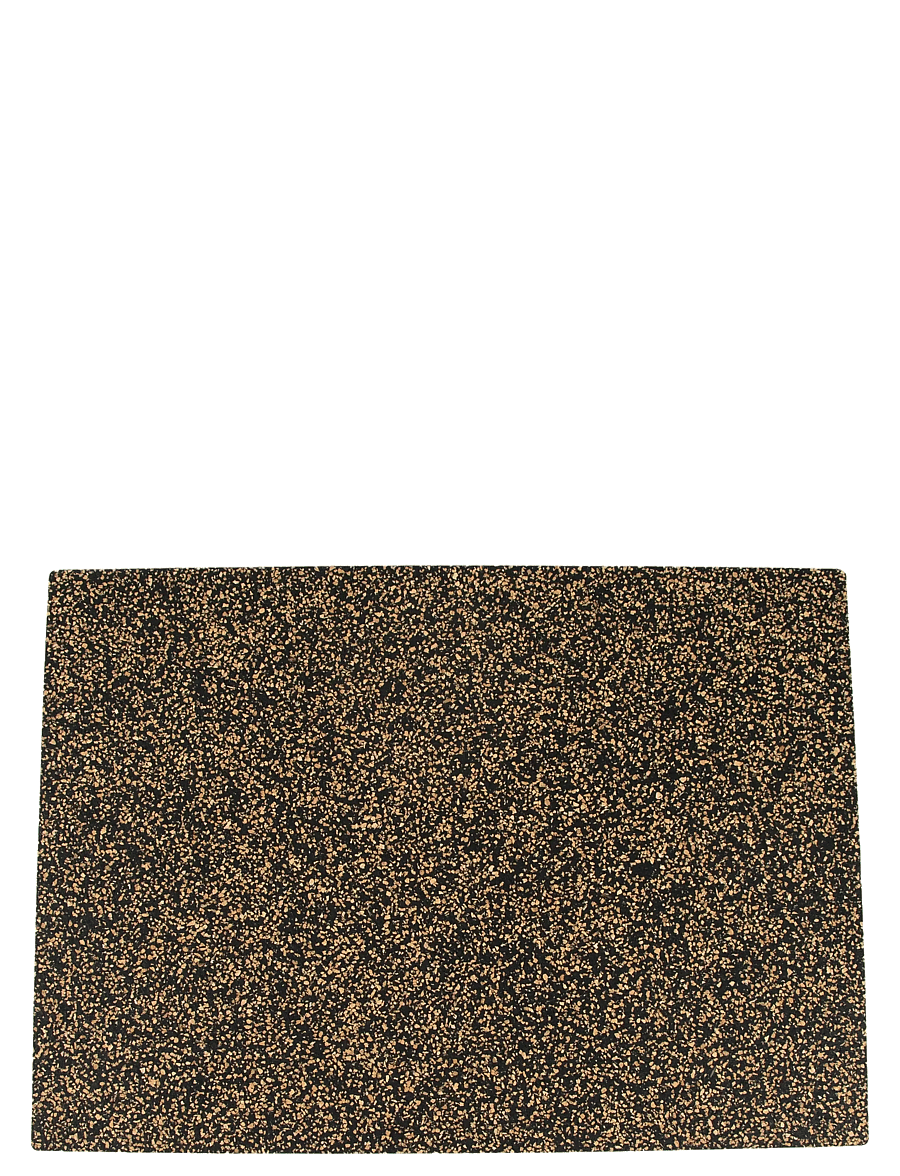 Liga - Dash Rectangle Placemat set of 4, 35x25cm - taldrikualused - beige/brown & black - 1