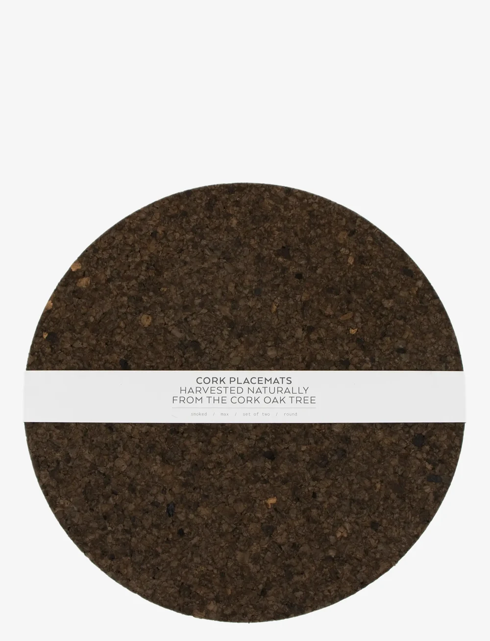 Liga - Smoked Max Placemat set of 2, 32cm - nach preis einkaufen - smoked / black - 0