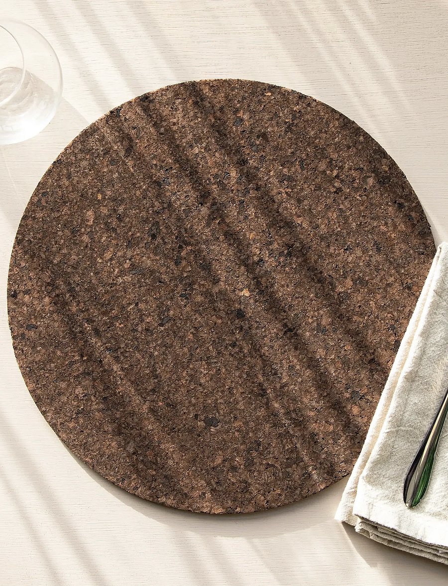 Liga - Smoked Max Placemat set of 2, 32cm - osta hinna alusel - smoked / black - 0