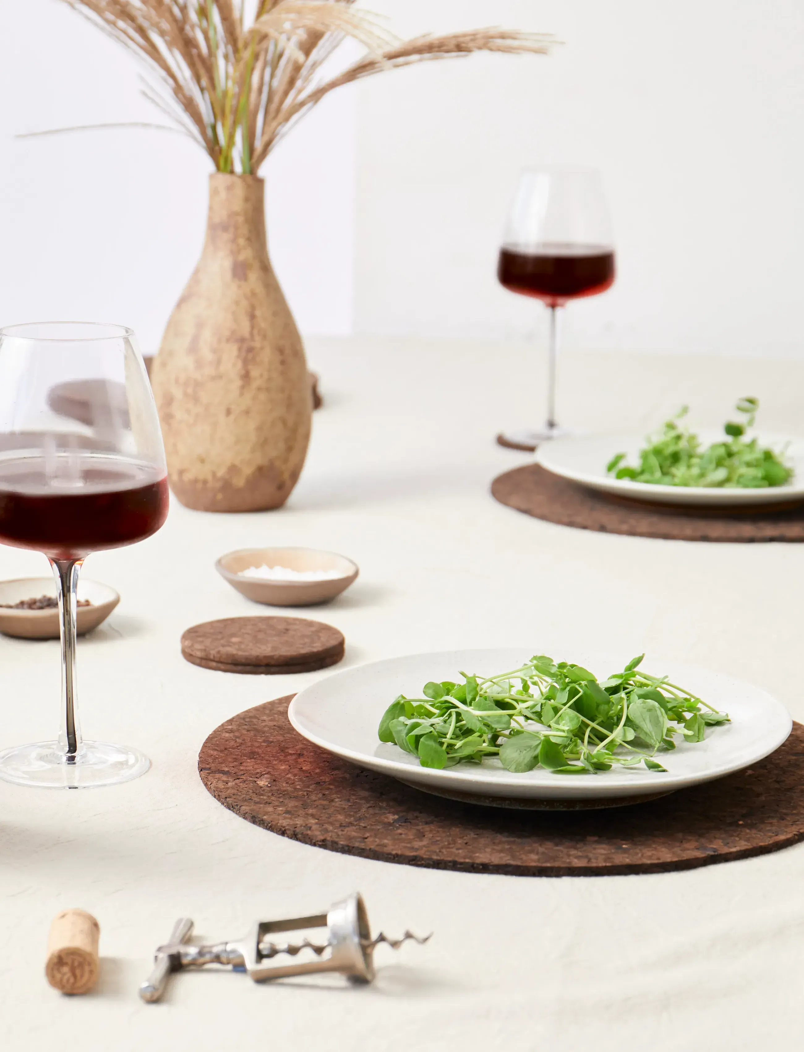 Liga - Smoked Max Placemat set of 2, 32cm - shop by price - smoked / black - 3