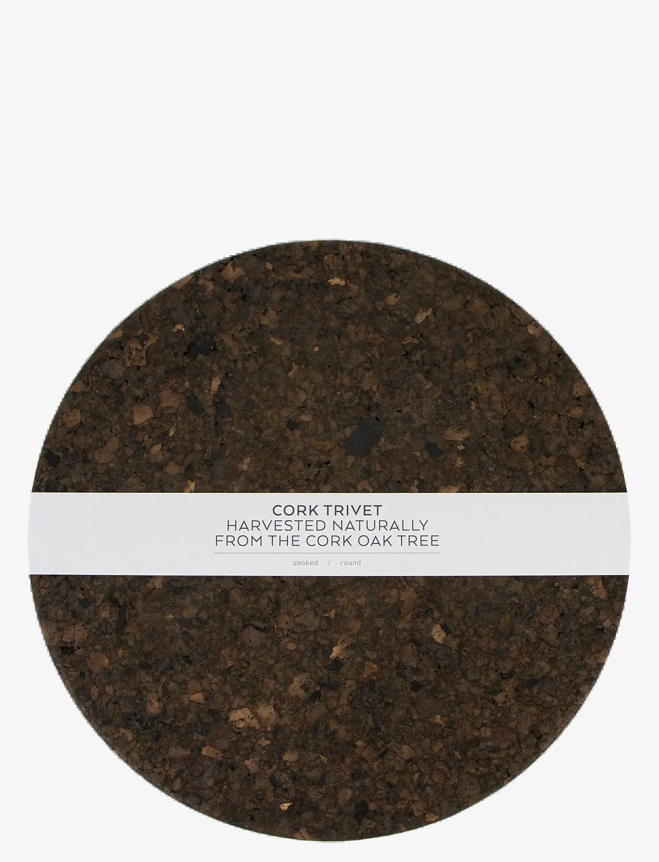 Liga - Smoked Round Trivet 30cm - puodų padėkliukai - smoked / black - 1