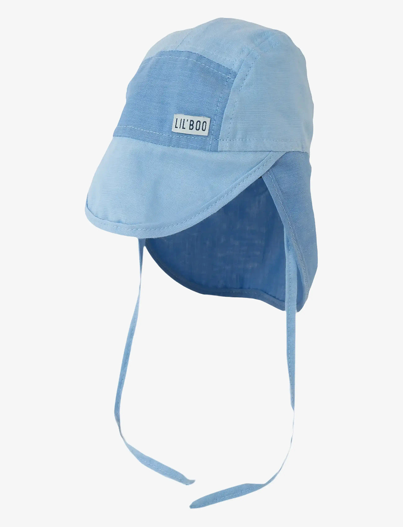 Lil' Boo - Soft Baby Sun Cap (UV) - sólhattar - block blue - 0