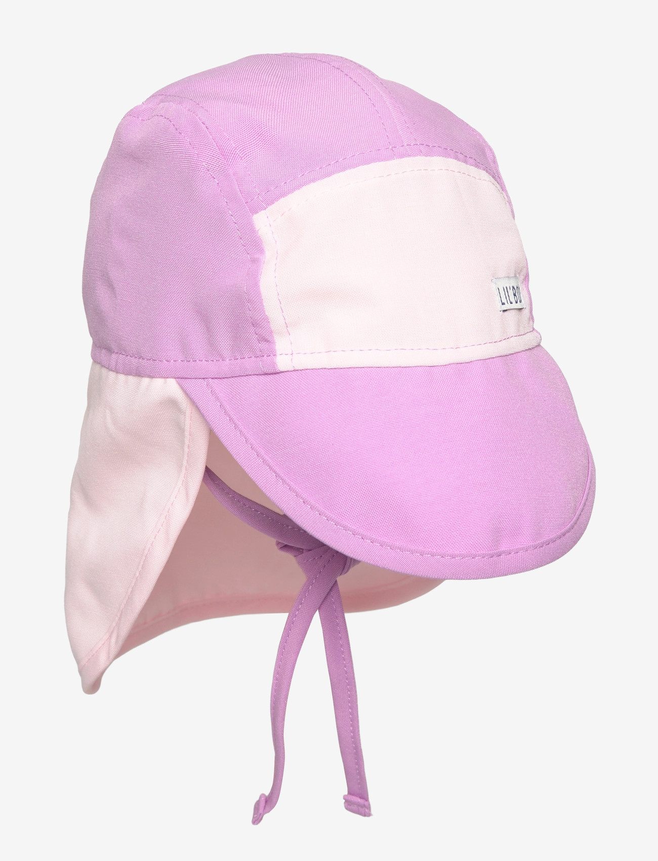 Lil' Boo - Soft Baby Sun Cap (UV) - solhatte - block purple - 0