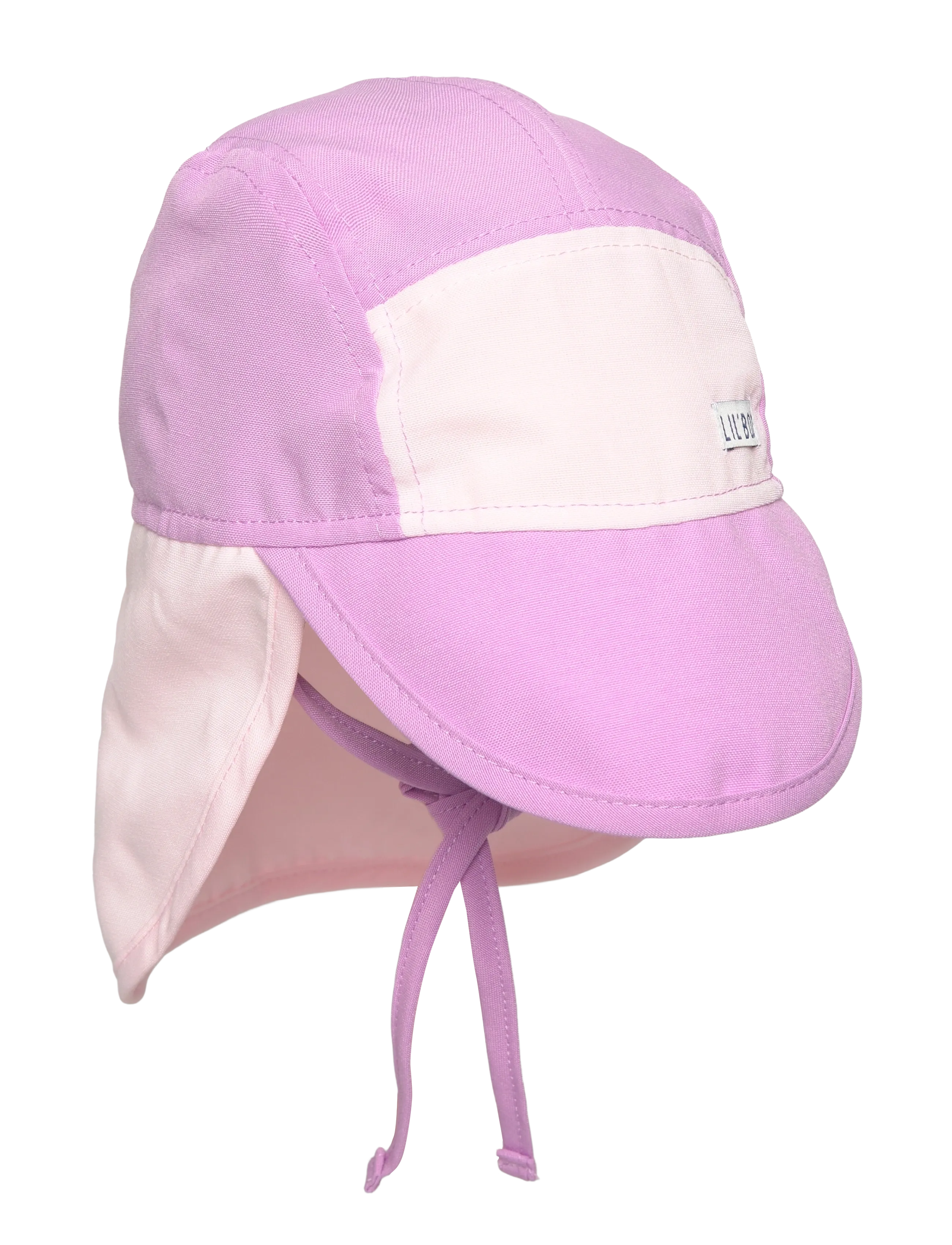 Lil' Boo Soft Baby Sun Cap (UV) - Lil' Boo - BLOCK PURPLE / purple