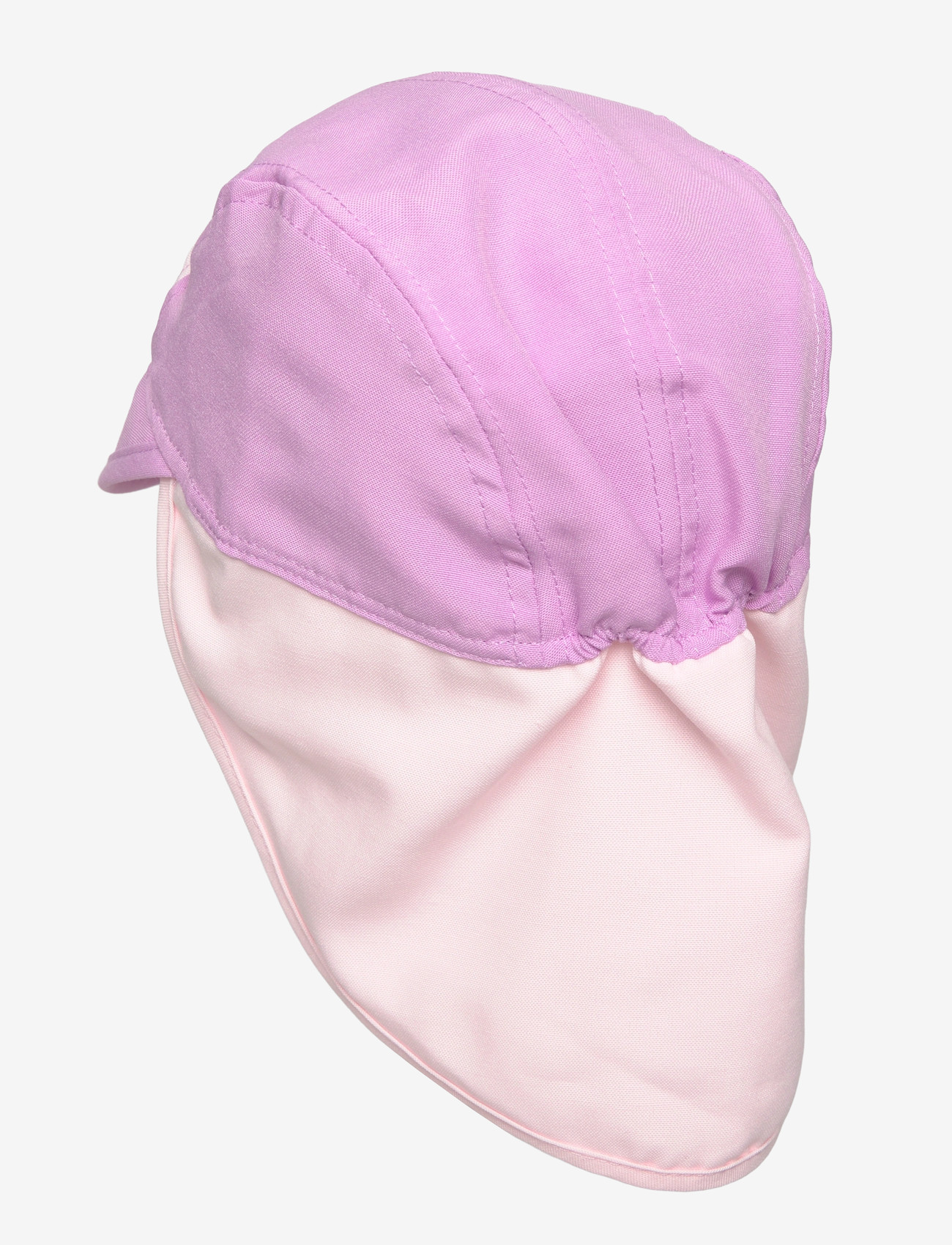 Lil' Boo - Soft Baby Sun Cap (UV) - solhatte - block purple - 1