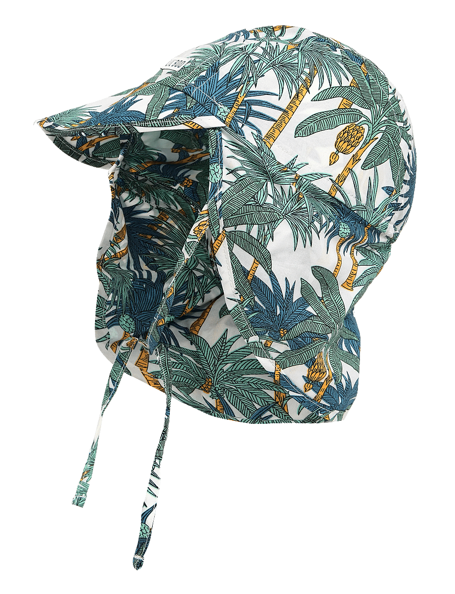 Lil' Boo - Soft Baby Cap - Cream Flowers - babymützen - beige - 2