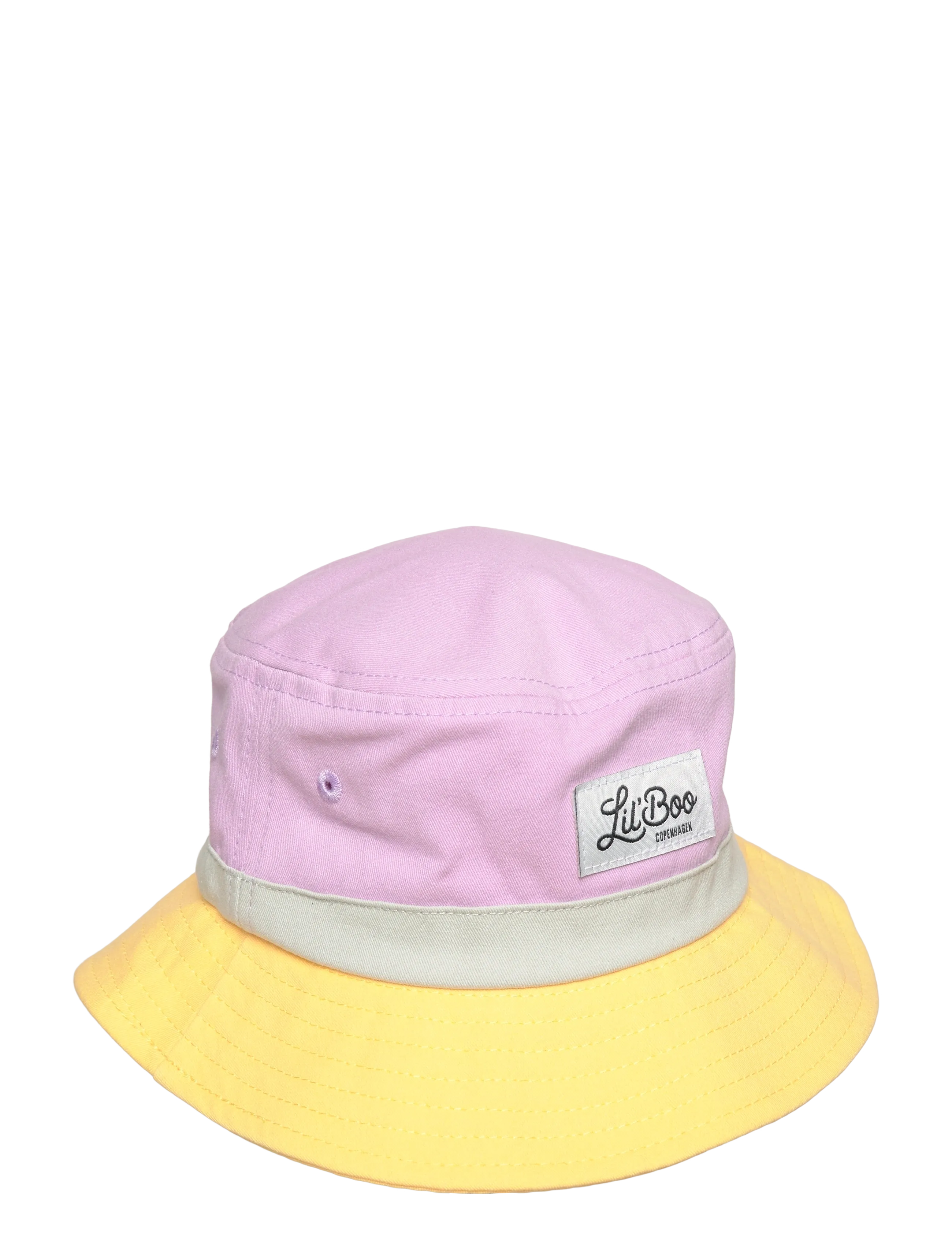 Lil' Boo Lil' Boo Block Ocean Bucket Hat - Mützen - BLOCK LIGHT PURPLE/YELLOW / purple