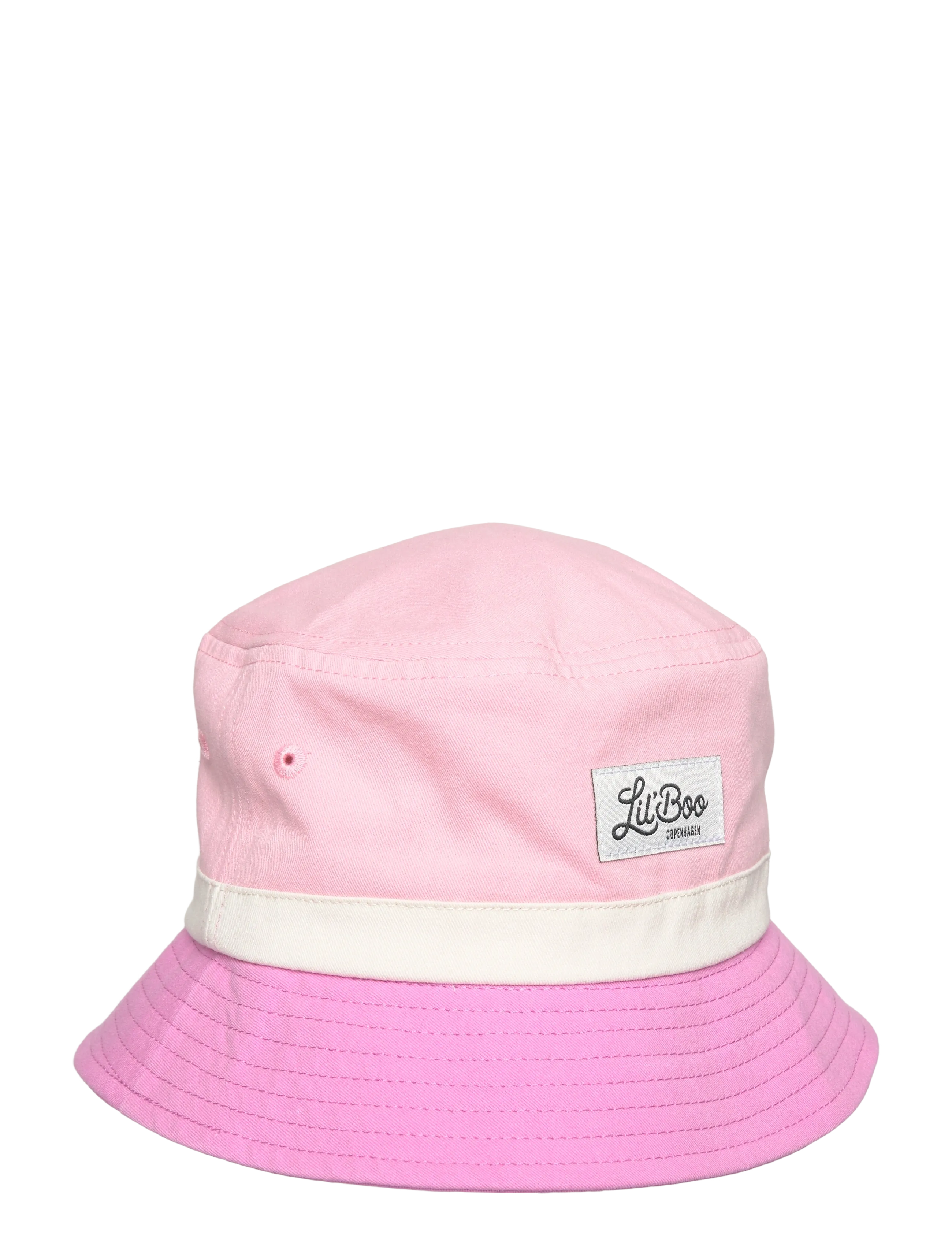 LIL' BOO Lil' Boo Block Bucket Hat Pink - 9M/2Y - Kinder