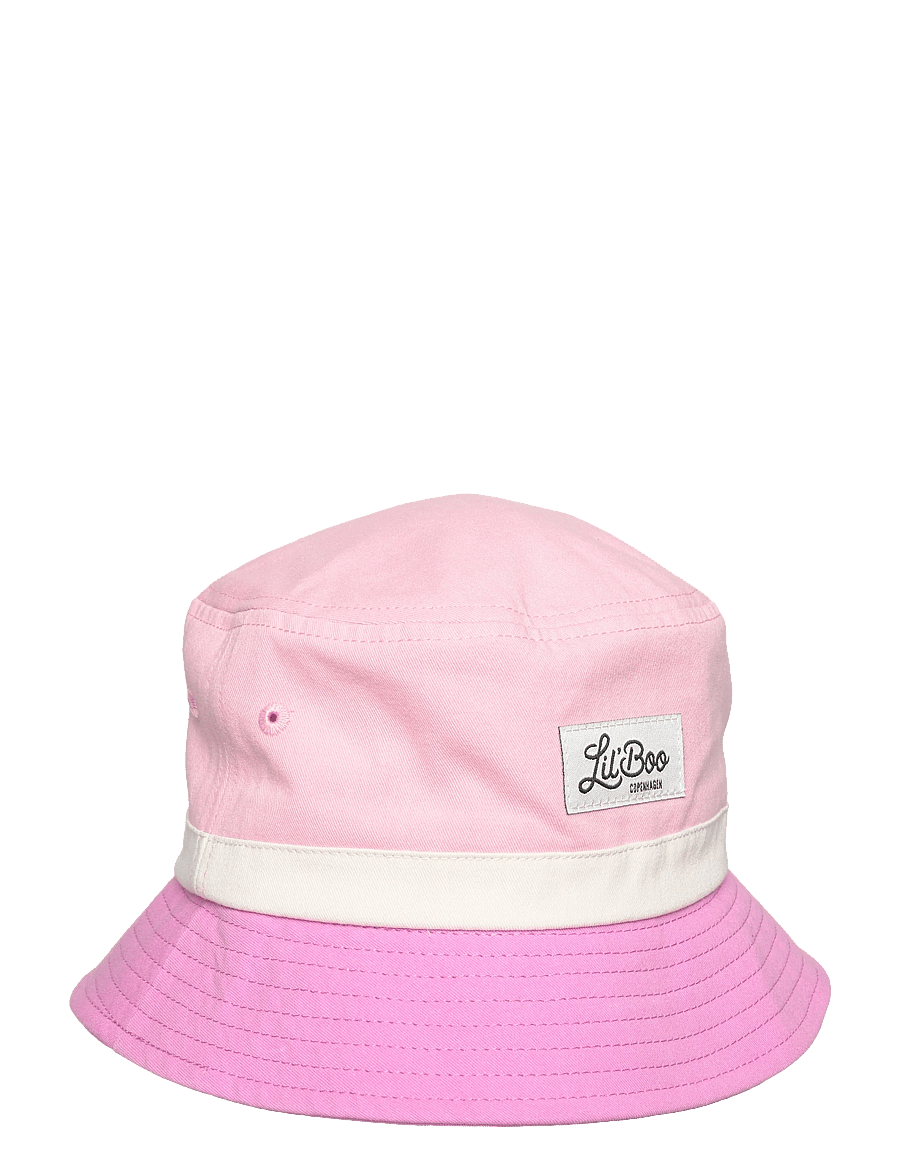 Lil' Boo - Lil' Boo Block Bucket Hat - vinter tilbehør - pink/purple - 0