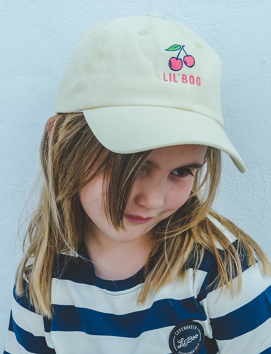 Lil' Boo - Cherry Cap - kasketter & caps - yellow - 0