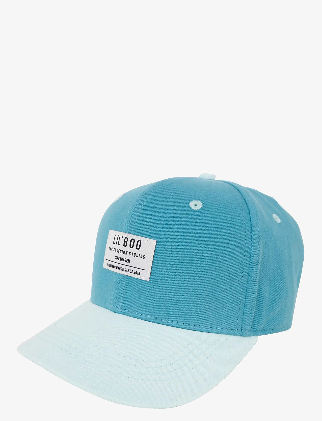 Lil' Boo - Organic Block Snapback - kepsar - block blue - 1