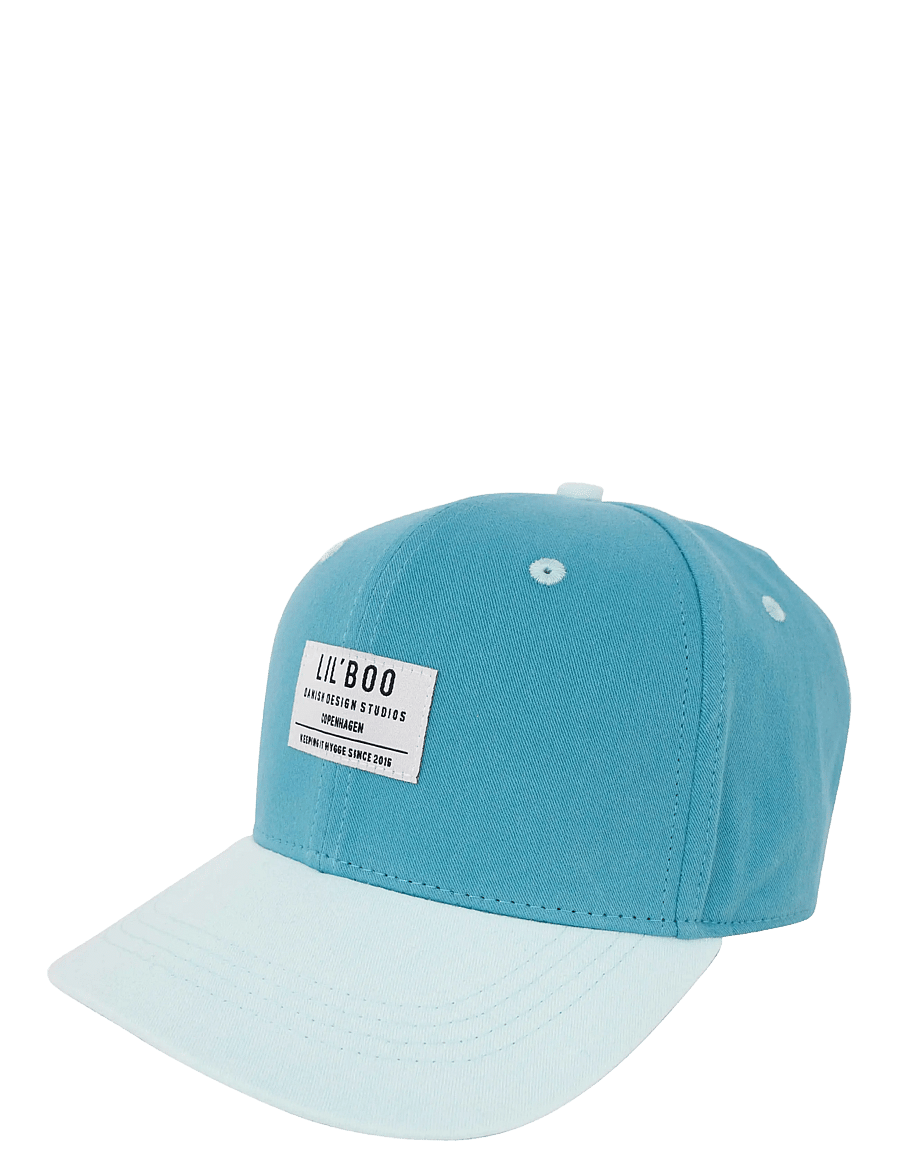Lil' Boo - Organic Block Snapback - kepsar - block blue - 1