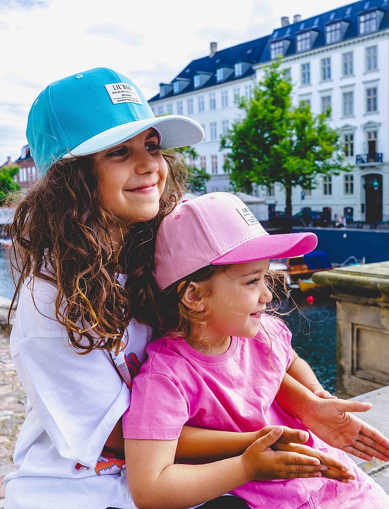 Lil' Boo - Organic Block Snapback - kepsar - block blue - 0