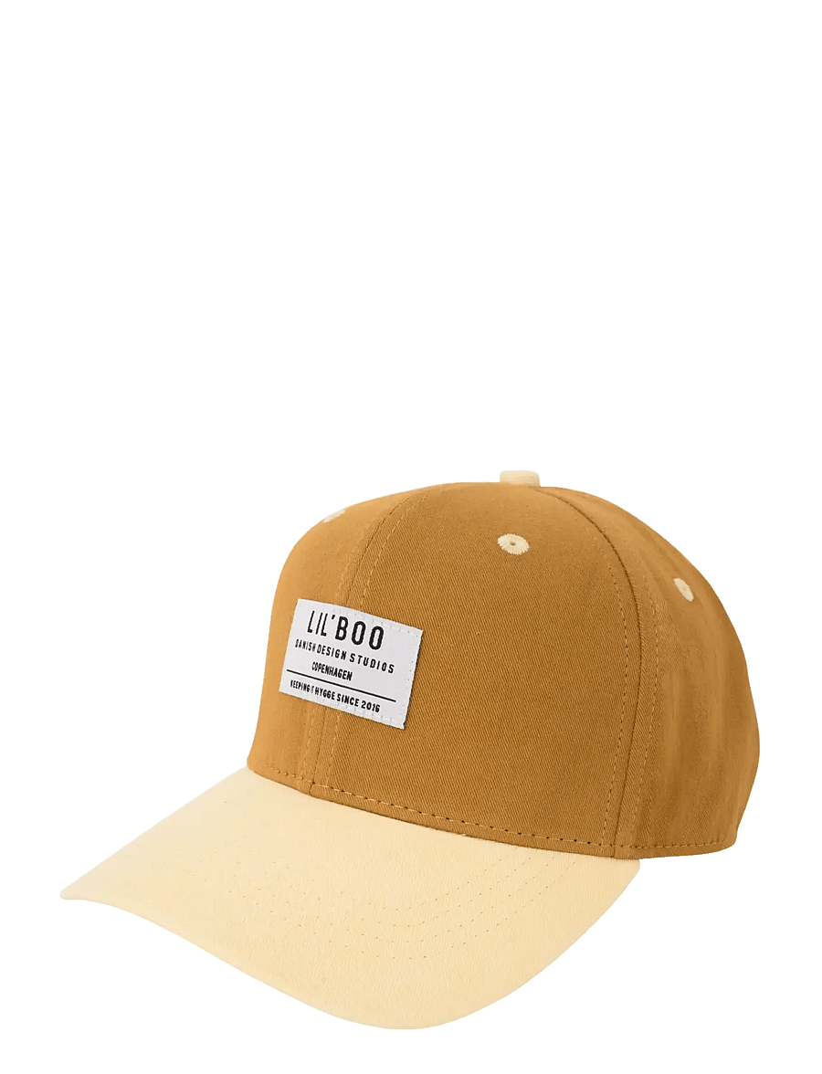Lil' Boo - Organic Block Snapback - kepsar - block brown - 1