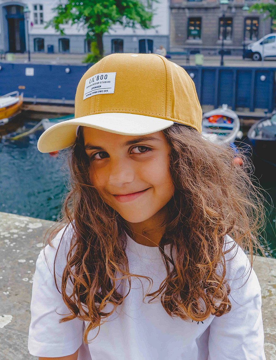 Lil' Boo - Organic Block Snapback - kepsar - block brown - 0