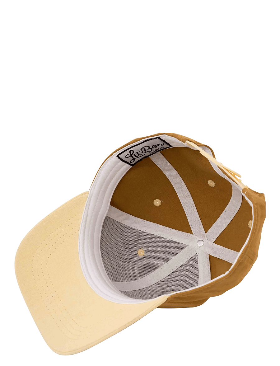 Lil' Boo - Organic Block Snapback - kepsar - block brown - 3