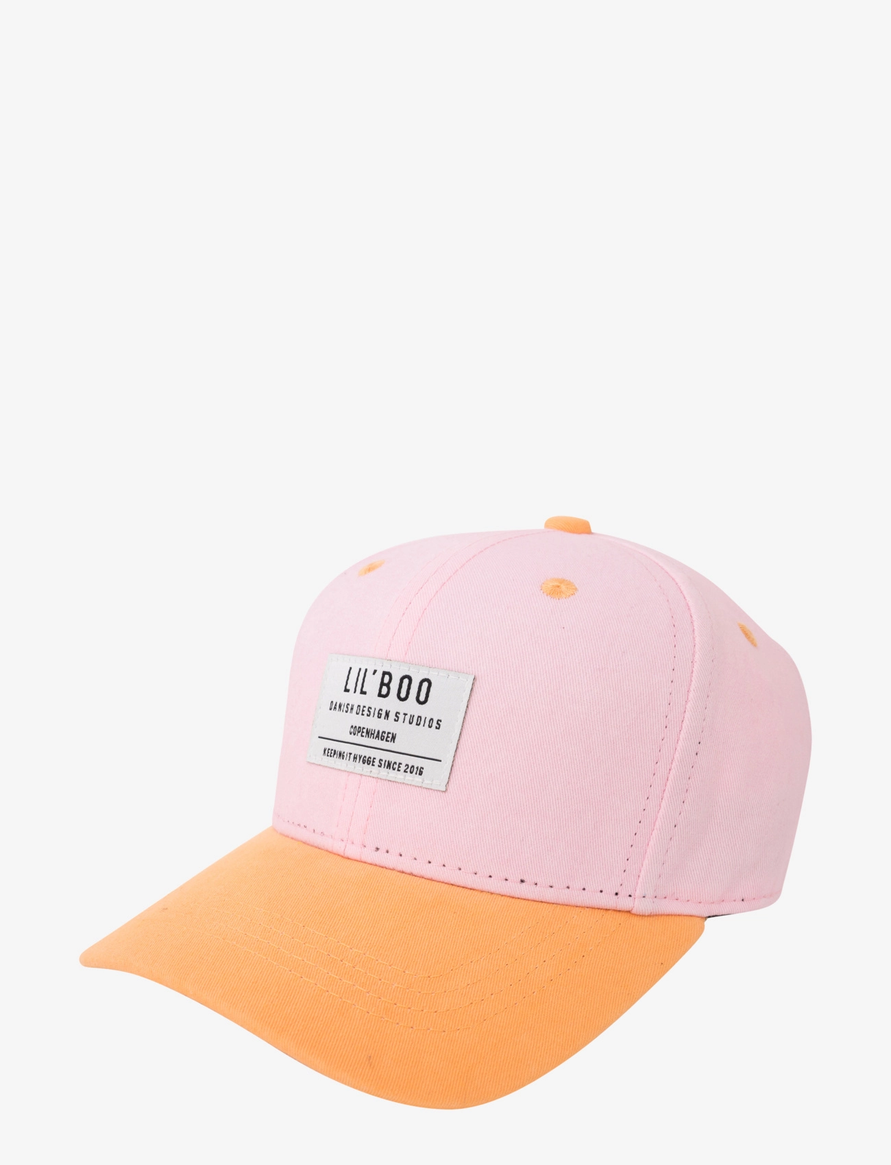 LIL' BOO Organic Block Snapback Pink - 9M-1.5Y - Kinder