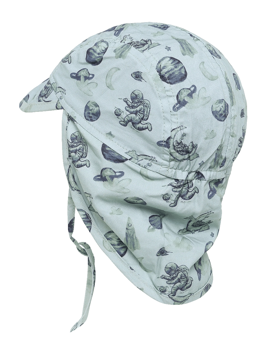 Lil' Boo - Soft Baby Cap - Space - kepsar - green - 1
