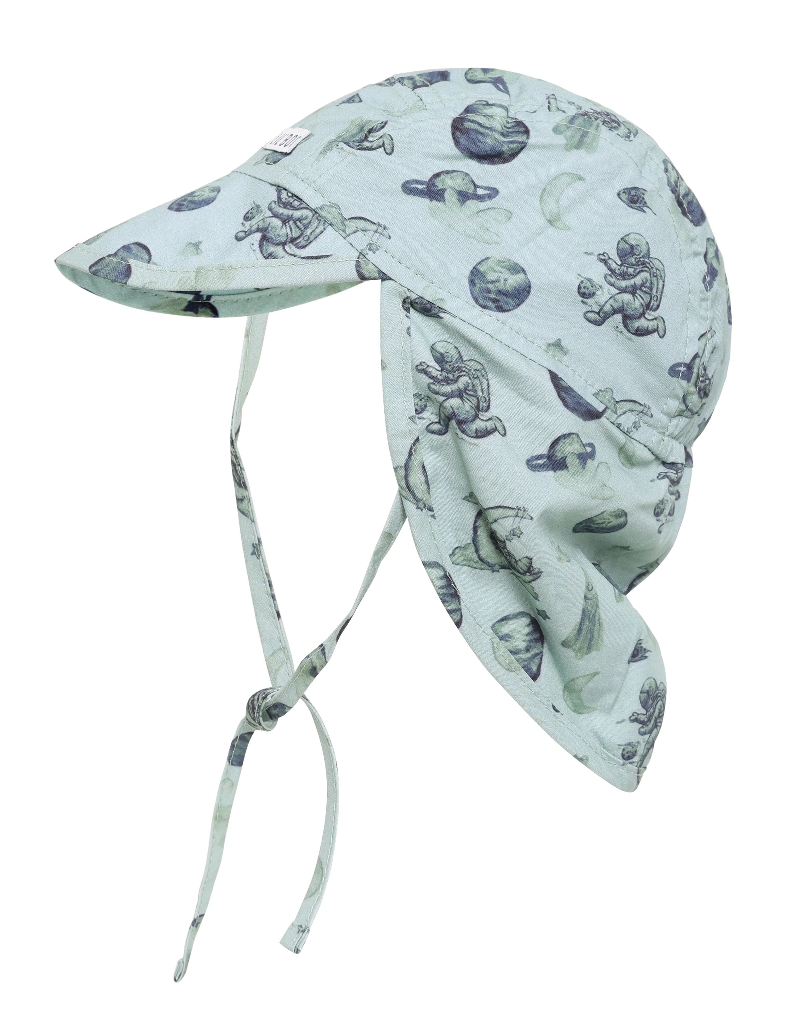 Lil' Boo - Soft Baby Cap - Space - green - 2