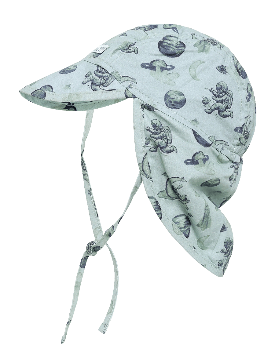 Lil' Boo - Soft Baby Cap - Space - kepsar - green - 2