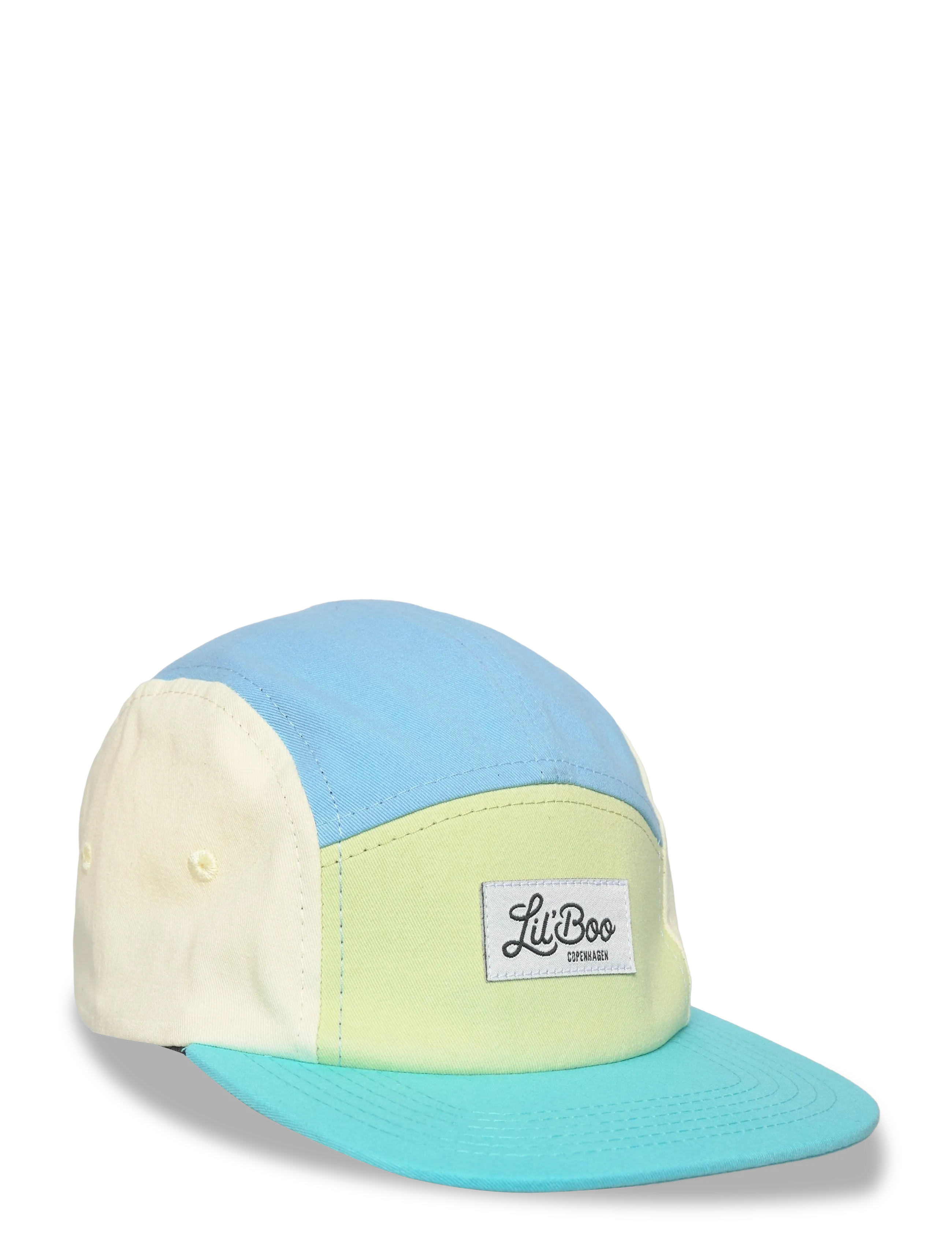 Lil' Boo Block Sky Earth 5 Panel, Børn, 5 Panel Kasket, Blå, Str: 1.5-4Y