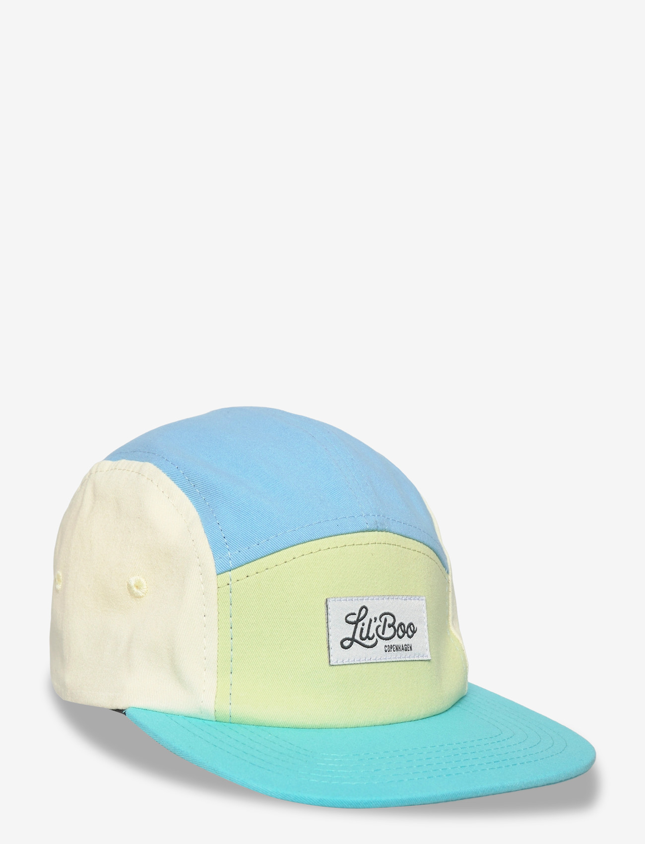 Lil' Boo - Block Pumkin Blue 5 - caps - green/blue - 0