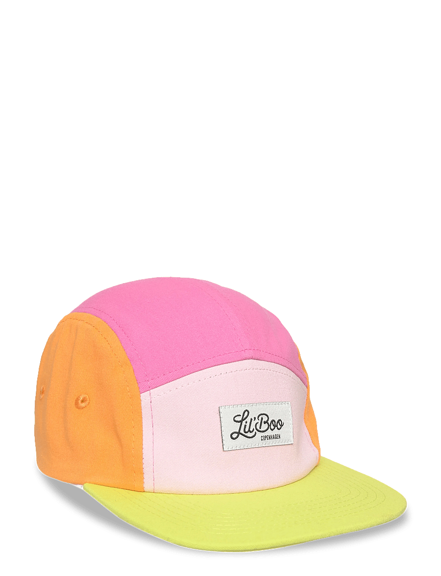 Lil' Boo - Block Sky Earth 5 Panel - caps - lime/pink/orange - 0