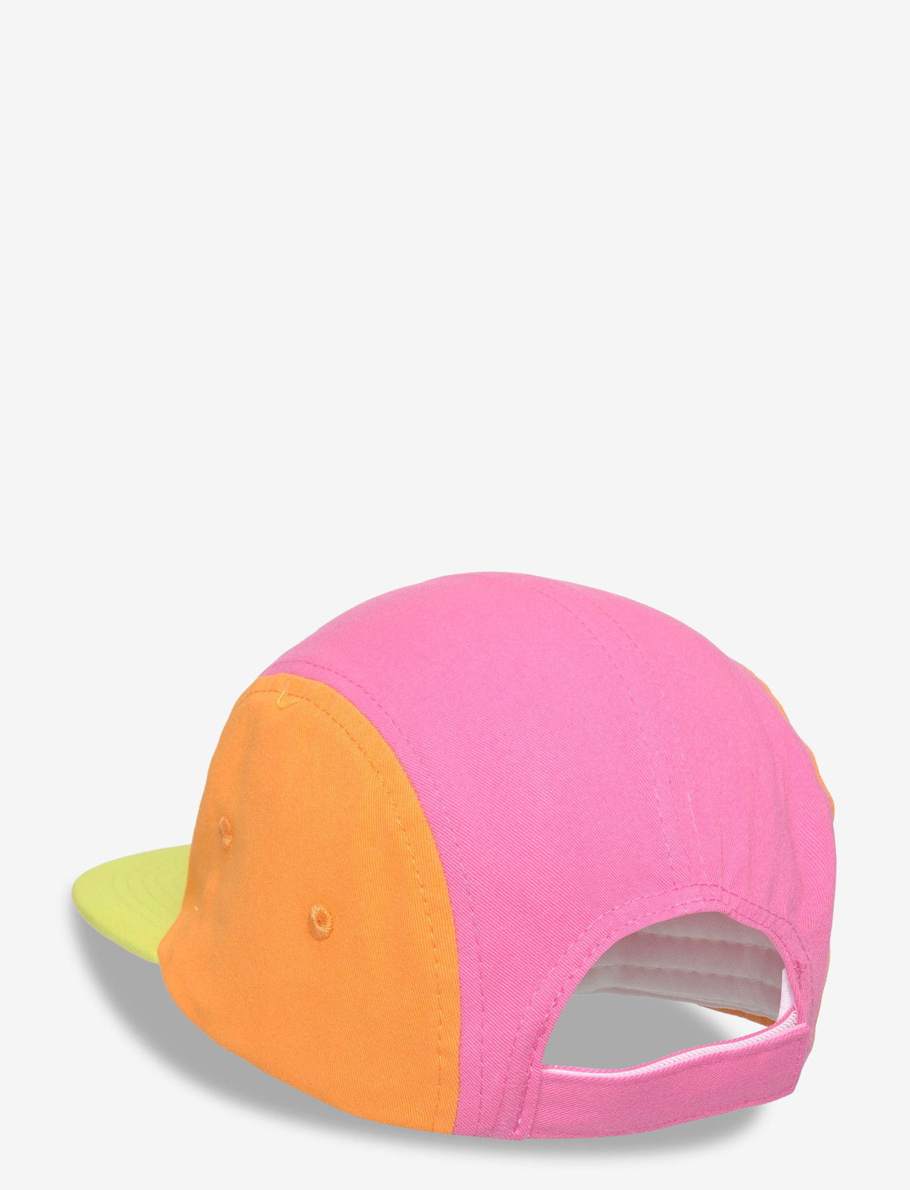 Lil' Boo - Block Pumkin Blue 5 - caps - lime/pink/orange - 1