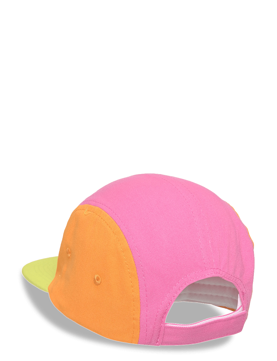 Lil' Boo - Block Sky Earth 5 Panel - caps - lime/pink/orange - 1