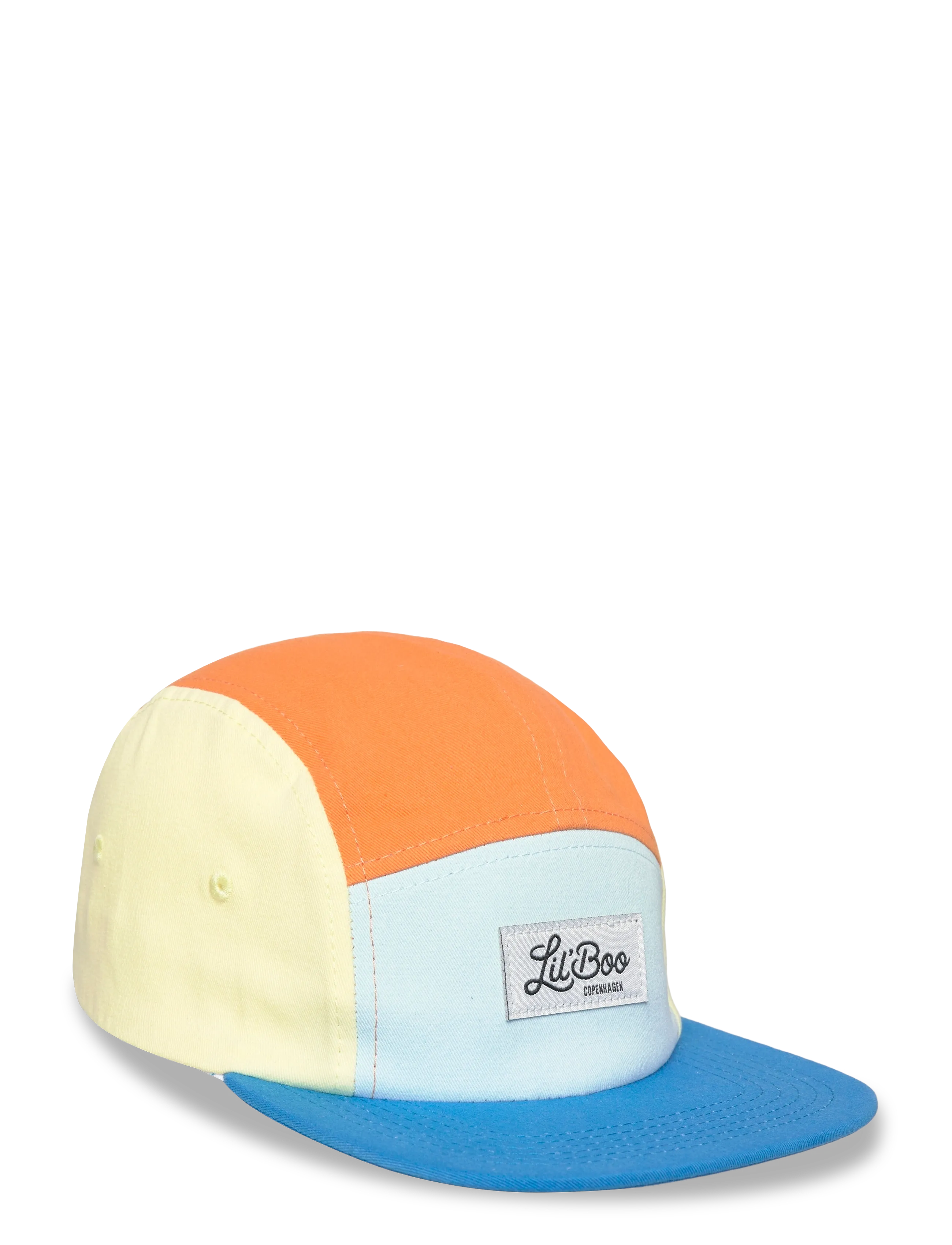 Lil' Boo Block Sky Earth 5 Panel, Børn, 5 Panel Kasket, Orange, Str: 9M/1.5Y