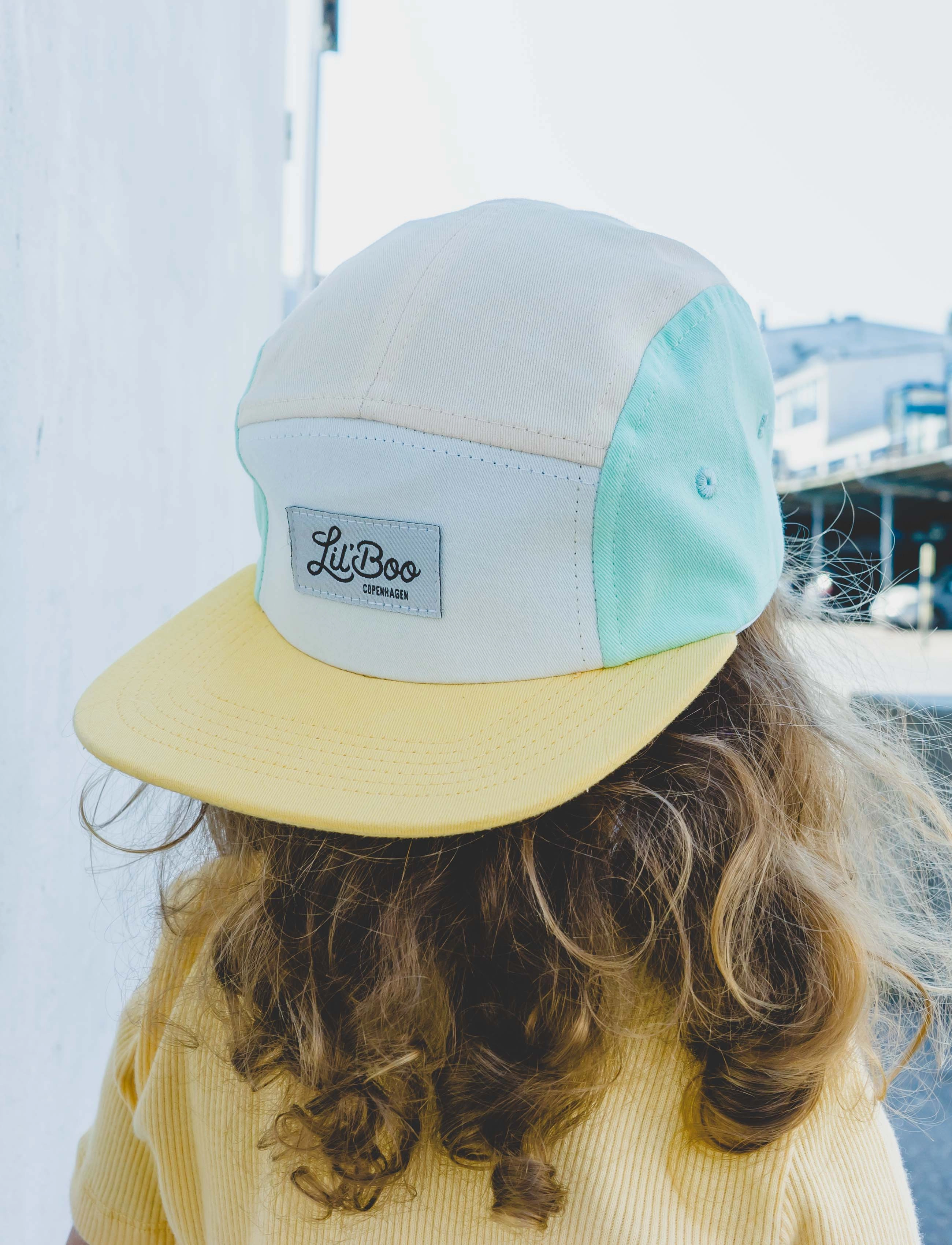 Lil' Boo Block Sky Earth 5 Panel, 9M-1.5Y, Headwear, Mehrfarbig/gemustert - Caps, Kinder