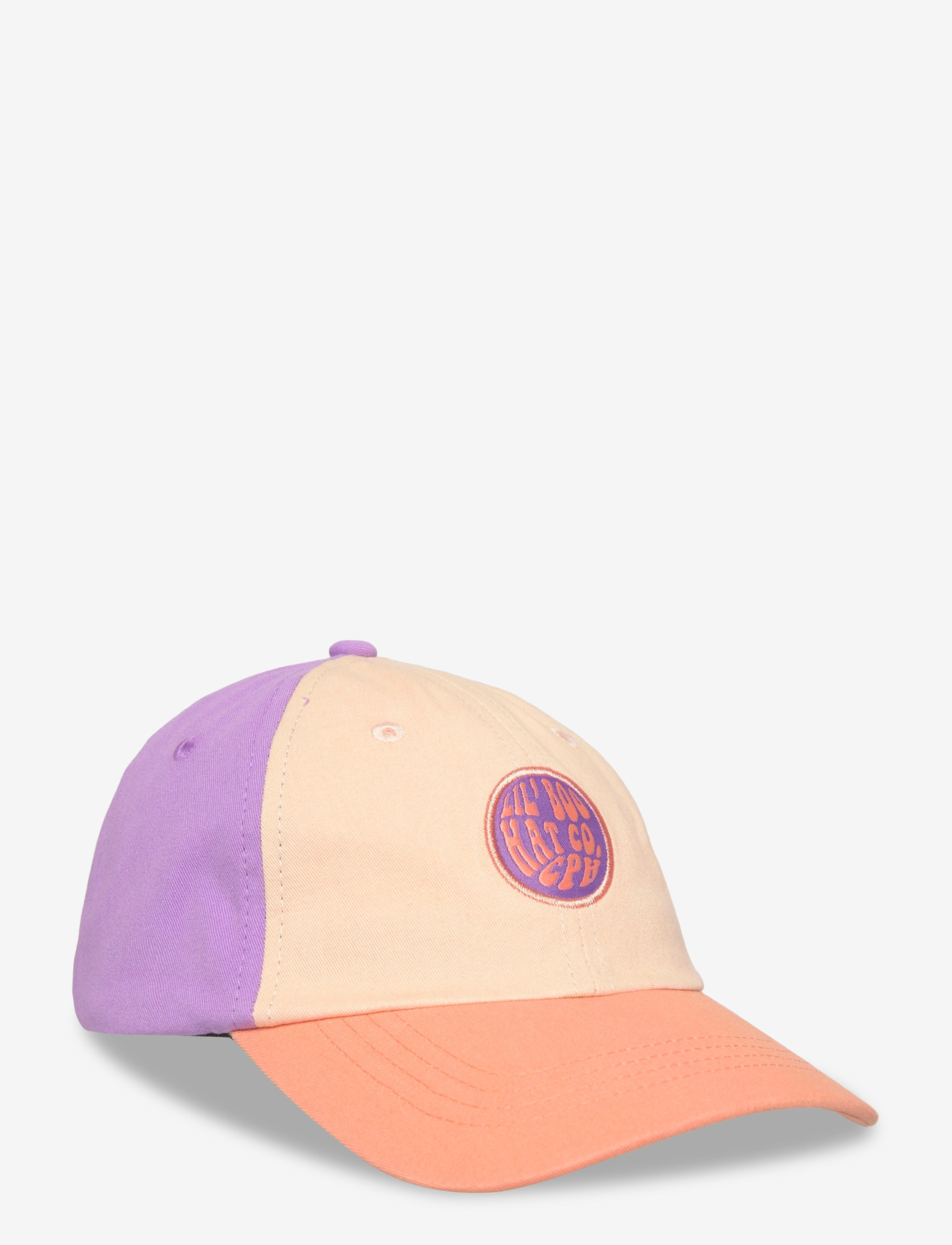 Lil' Boo - Block Sorbet Dad Cap - caps - orange/salmon/purple - 0