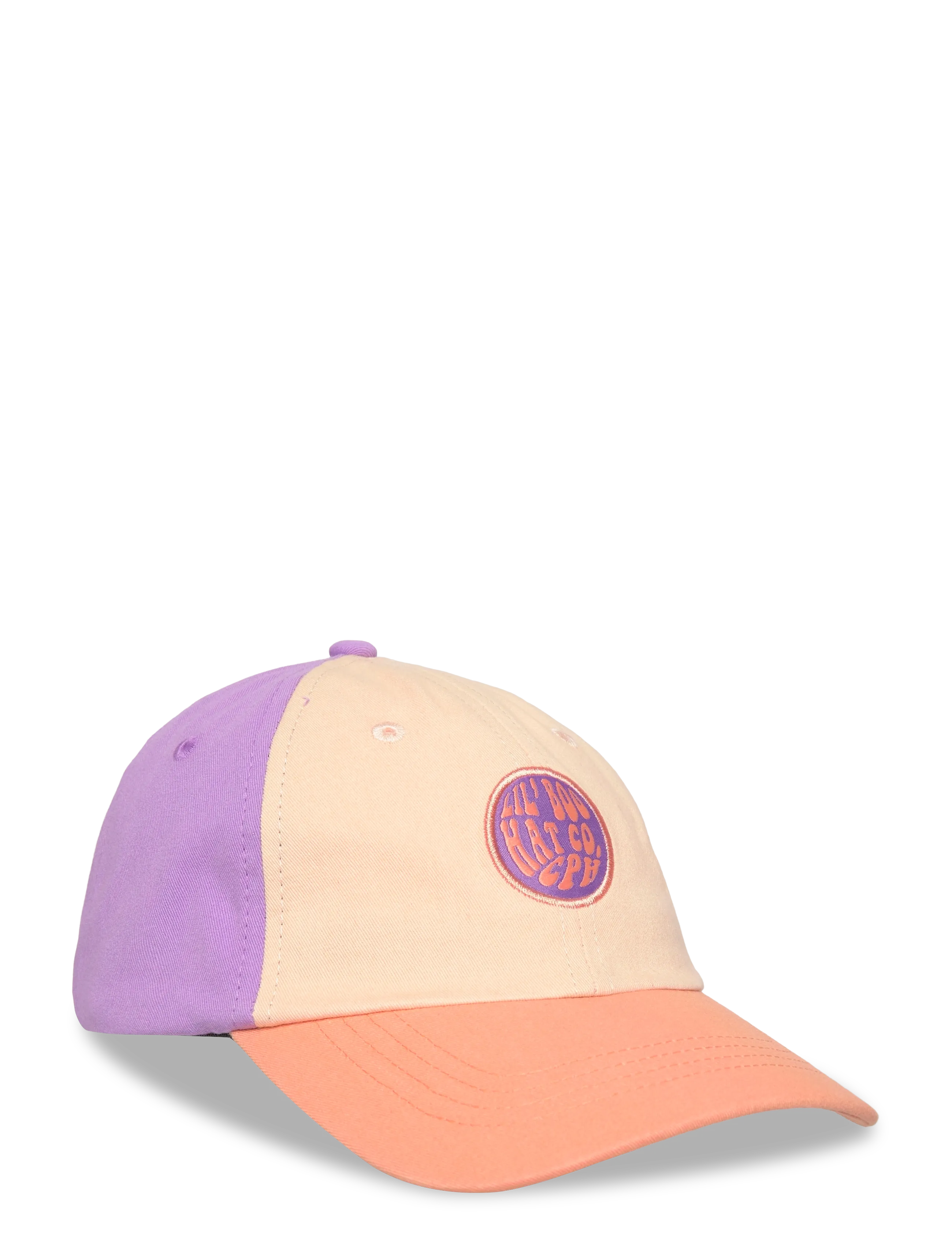 Lil' Boo Block Sorbet Dad Cap - Accessories - ORANGE/SALMON/PURPLE / purple