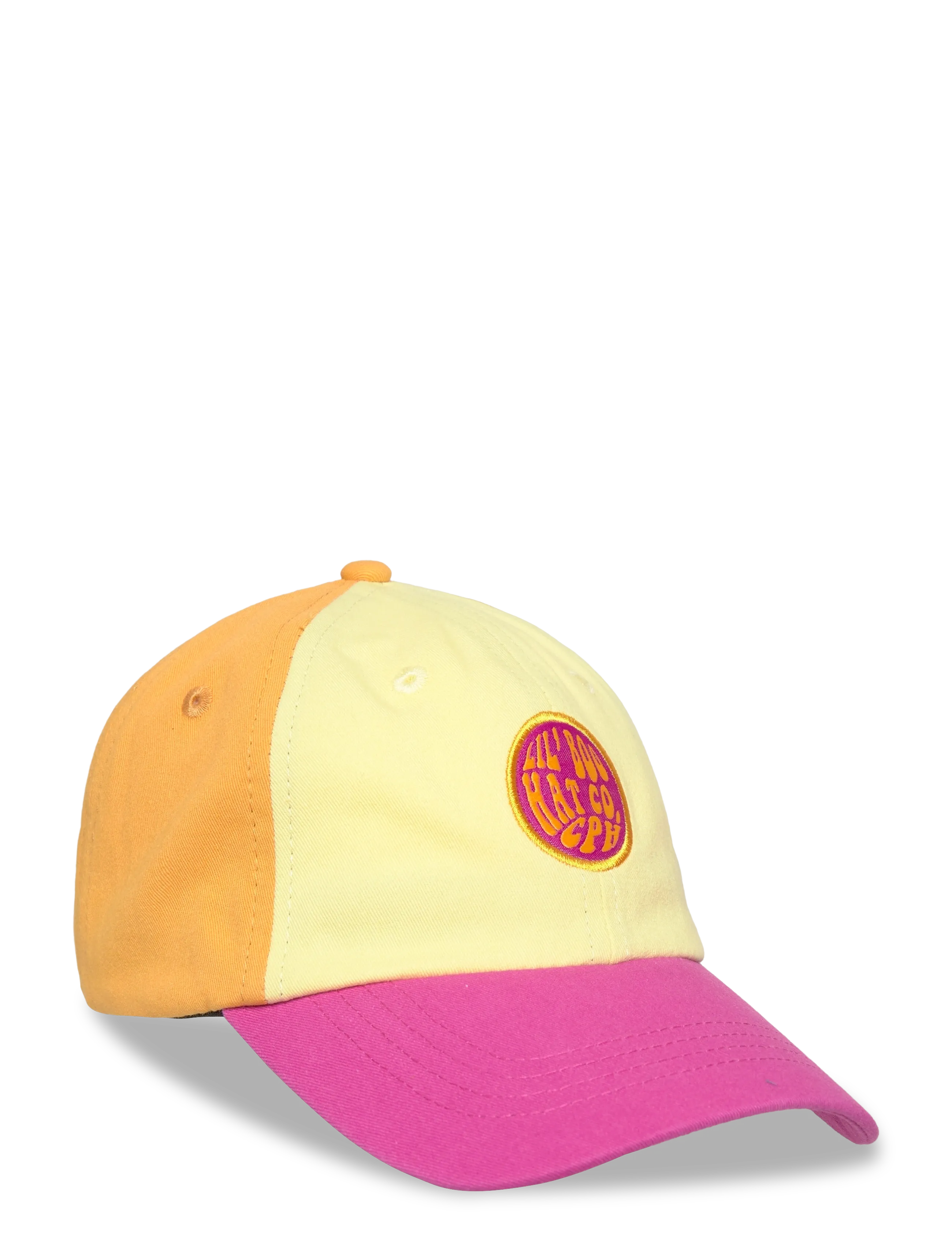LIL' BOO Block Poppy Dad Basecap Orange - 3-7Y - Kinder