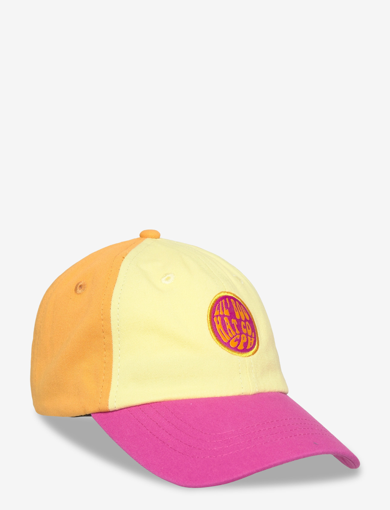Lil' Boo - Block Sorbet Dad Cap - caps - pink/orange - 0