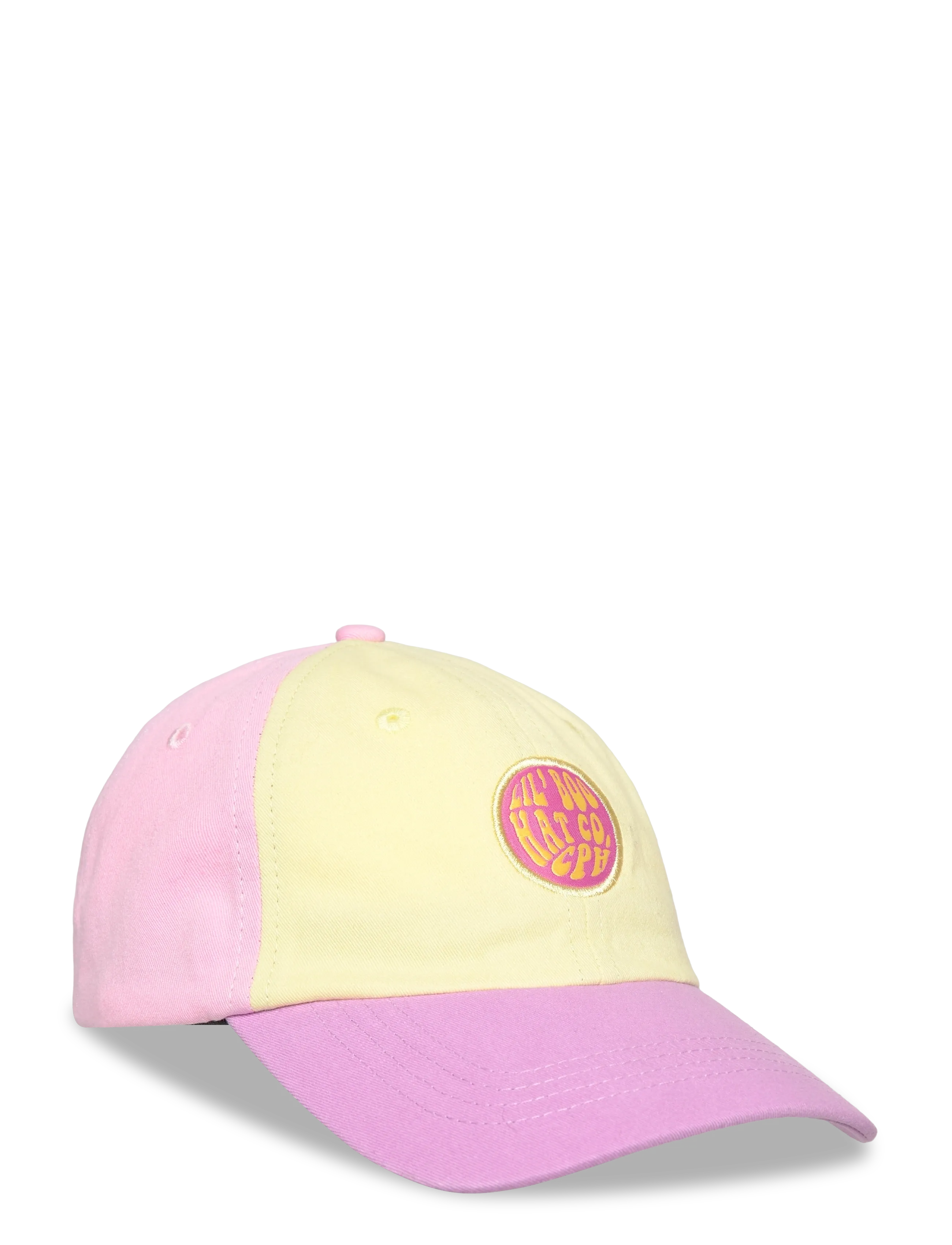 Lil' Boo Block Poppy Dad Cap, 3-7Y, Pink, Hovedbeklædning > Kasketter, Børn
