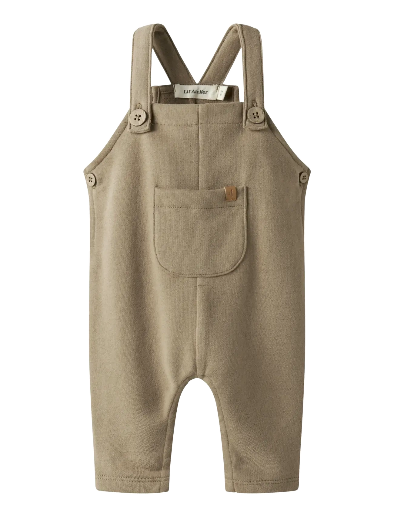 Lil'Atelier NBMILONDON SWEAT OVERALL LIL - Overalls - SEPIA TINT / beige