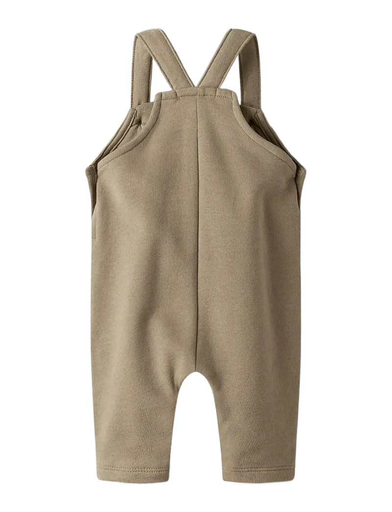 Lil'Atelier - NBMILONDON SWEAT OVERALL LIL - hängselbyxor - sepia tint - 2