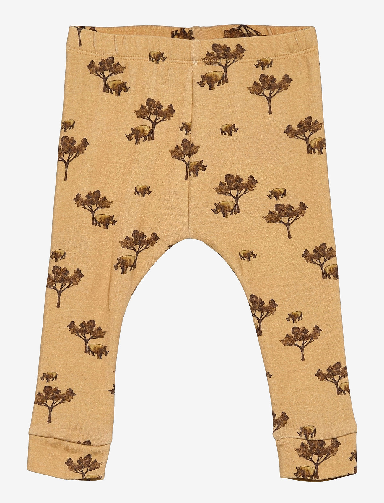 Lil'Atelier - NBMGEO REG SLIM LEGGINGS EXP DEC LIL - taos taupe - 0