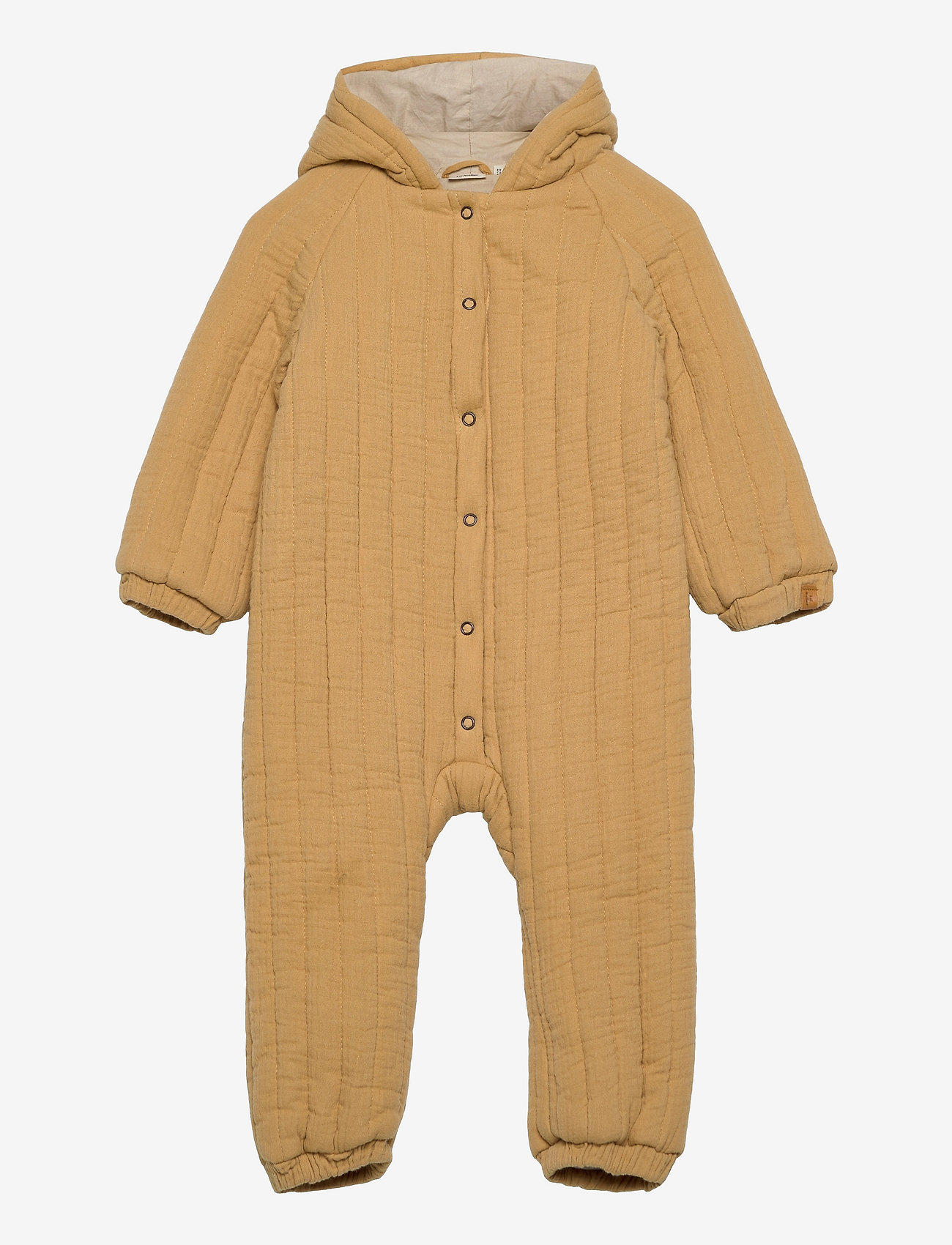 Lil'Atelier - NBFGALLA SUIT W HOOD SOLID - taos taupe - 0