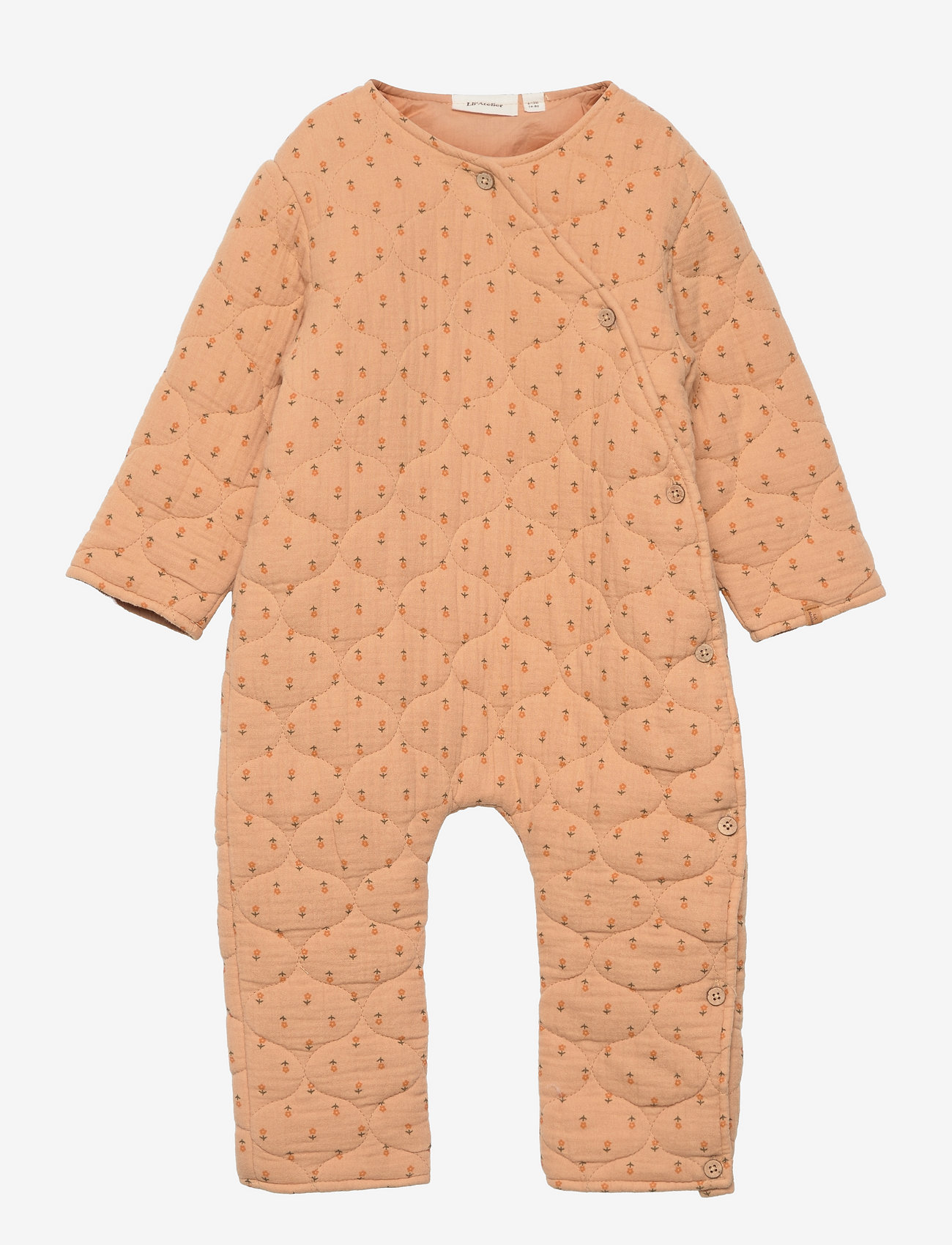 Lil'Atelier - NBFDAMIR QUILTET LOOSE SUIT AOP LIL - croissant - 0