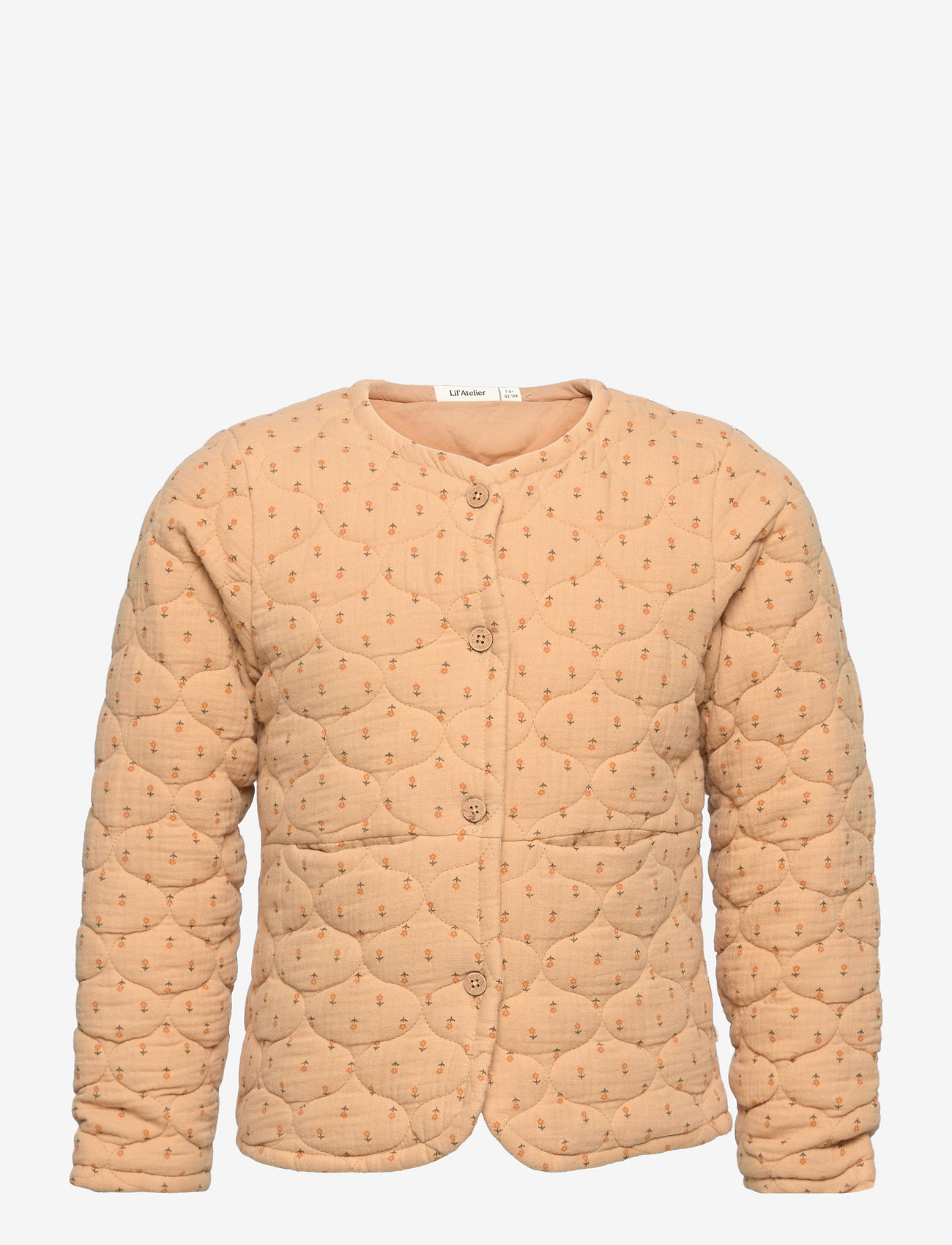 Lil'Atelier - NMFDAHLIA SHORT LOOSE QUILT JACKET LIL - croissant - 0