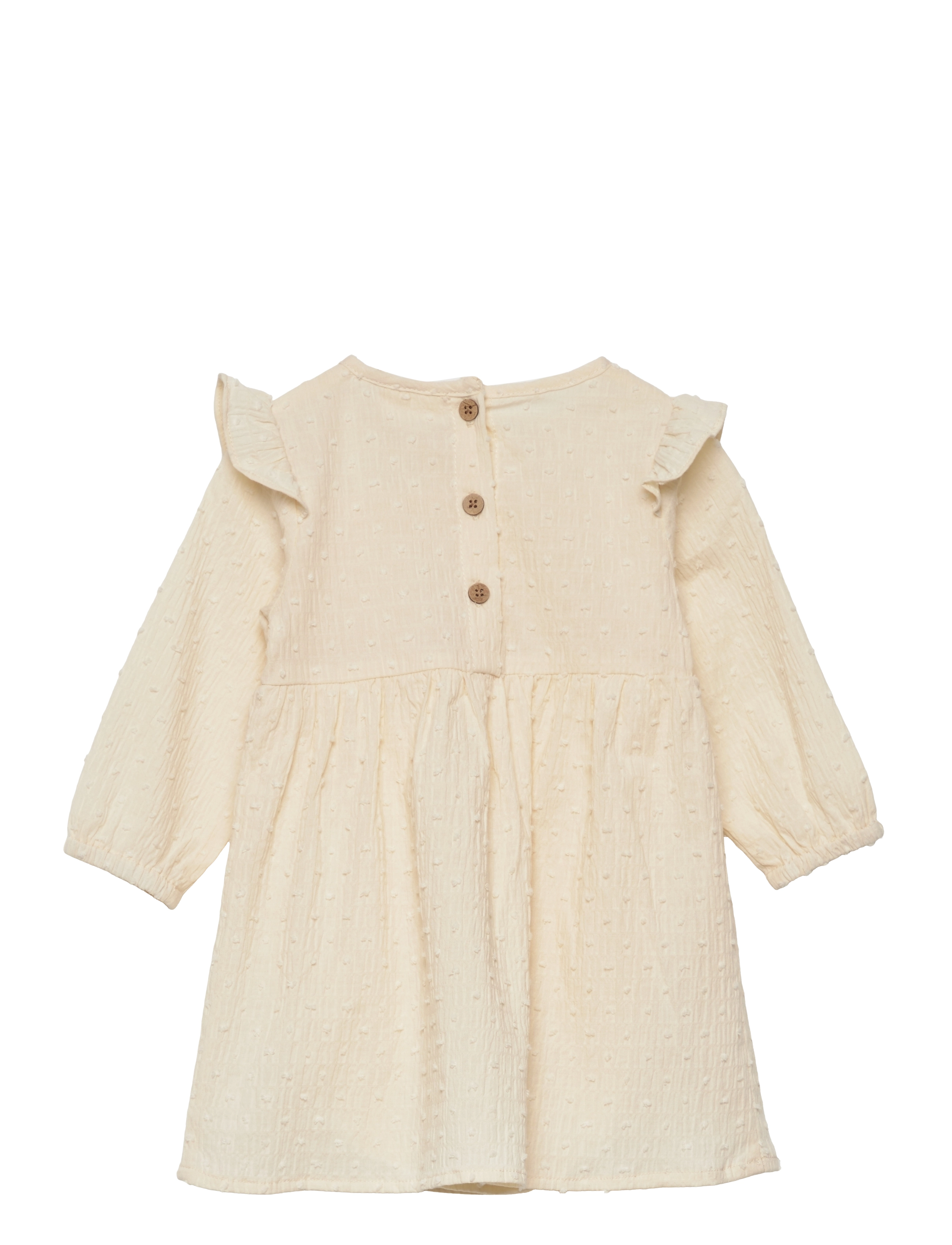 Lil'Atelier - NBFDAFNE LS BODY DRESS LIL - turtledove - 1