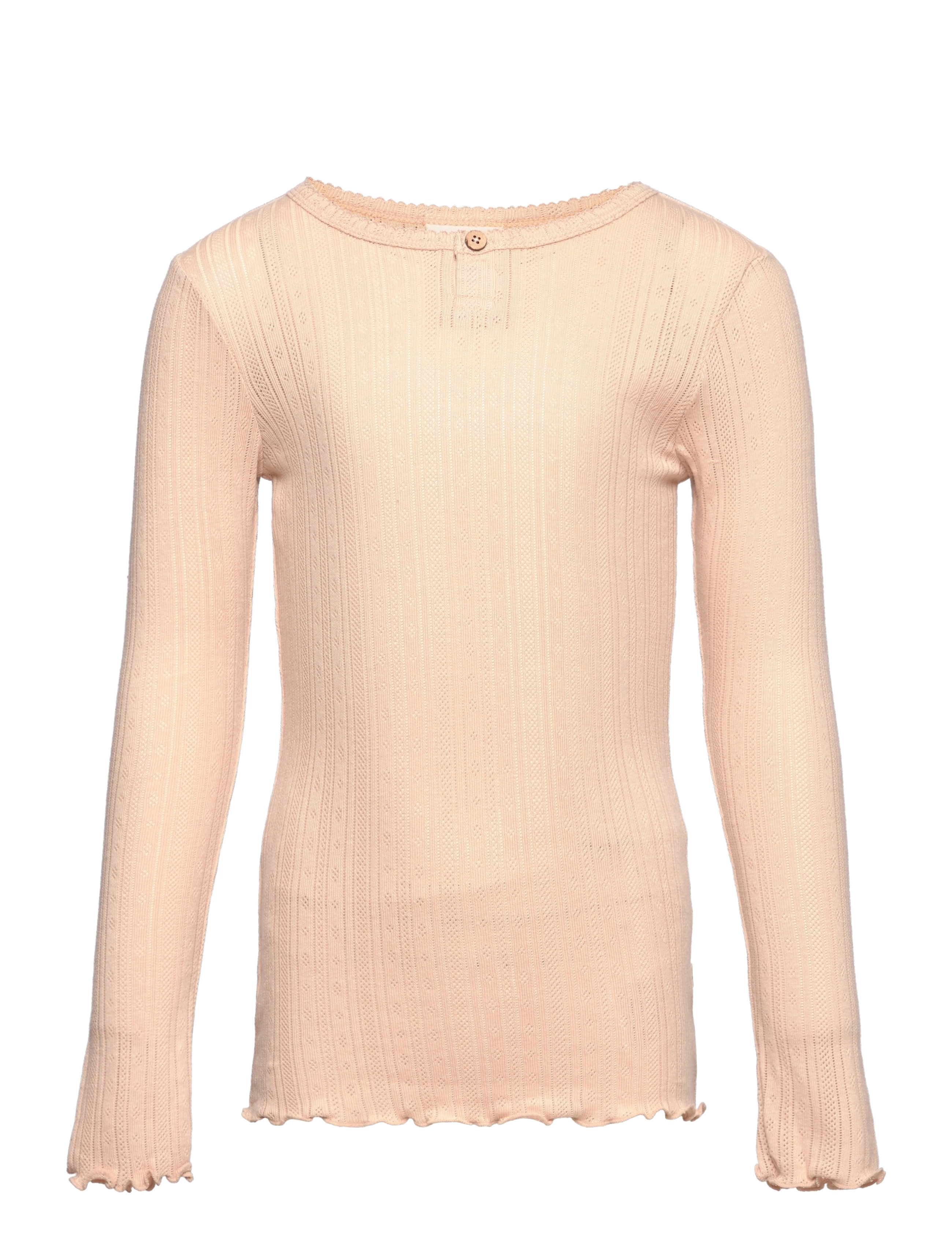 Lil'Atelier - NMFRACHEL LS SLIM TOP SP LIL - frapp - 0