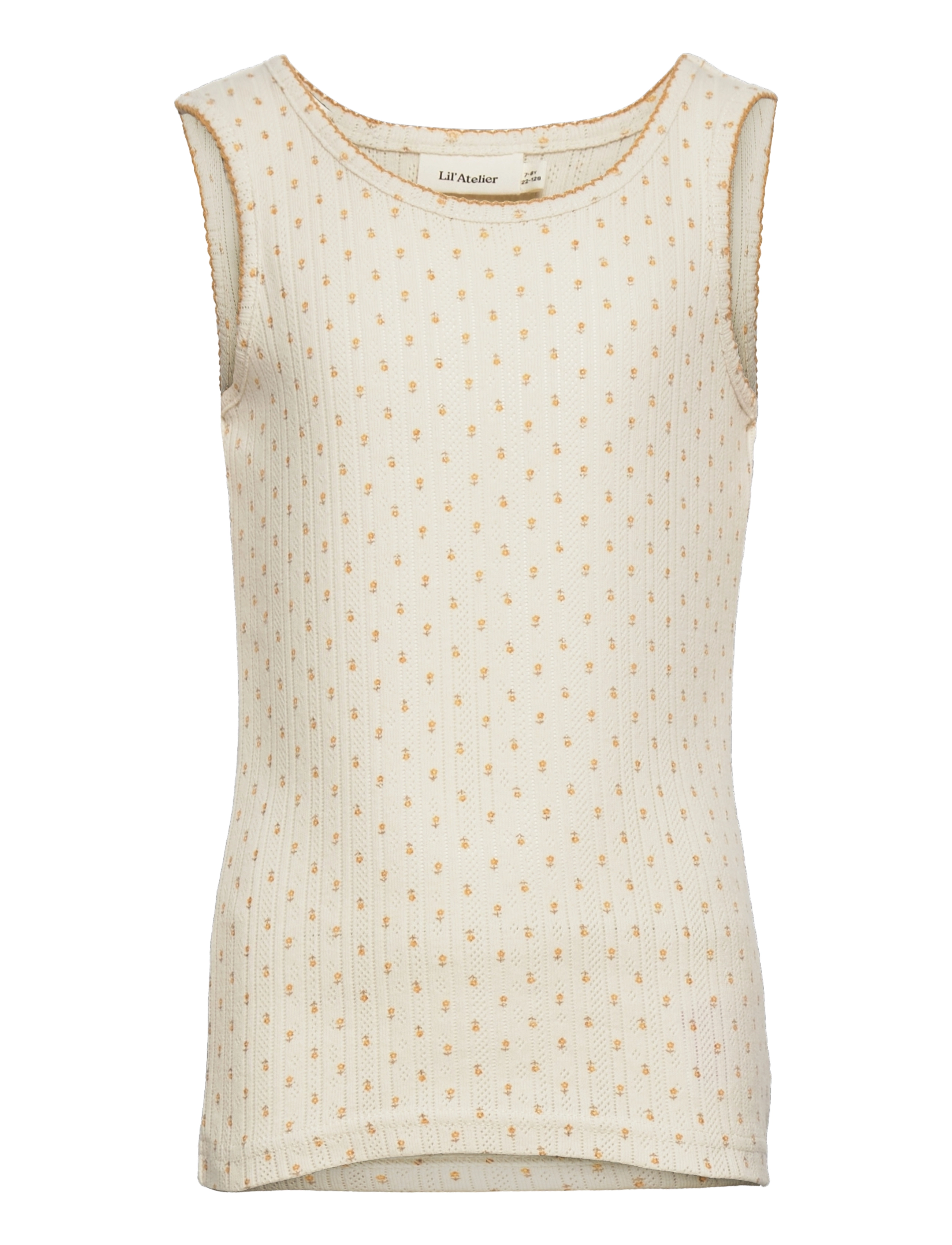 Lil'Atelier - NMFRACHELLA SL SLIM TOP LIL - turtledove - 0