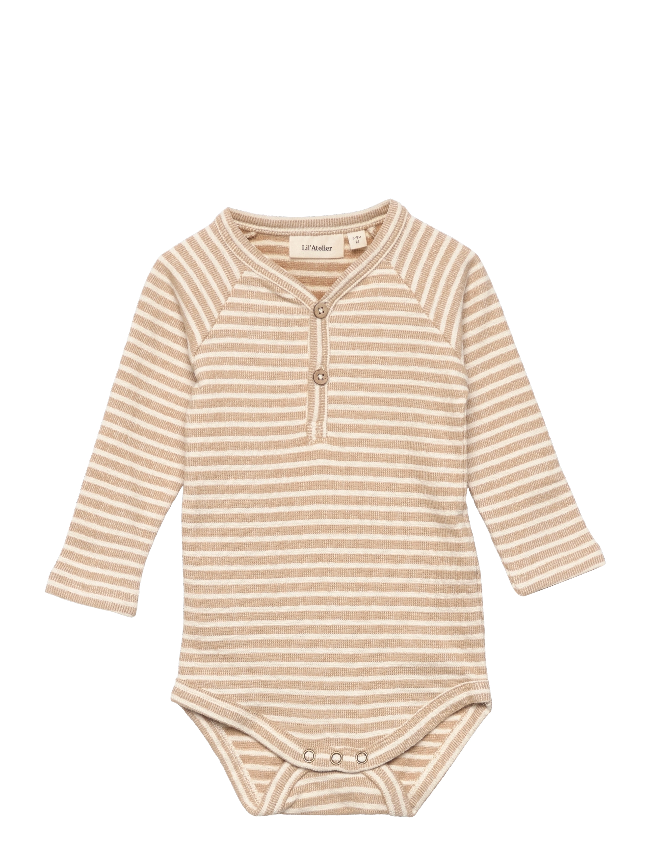 Lil'Atelier - NBMDELLON LS BODY LIL - turtledove - 0