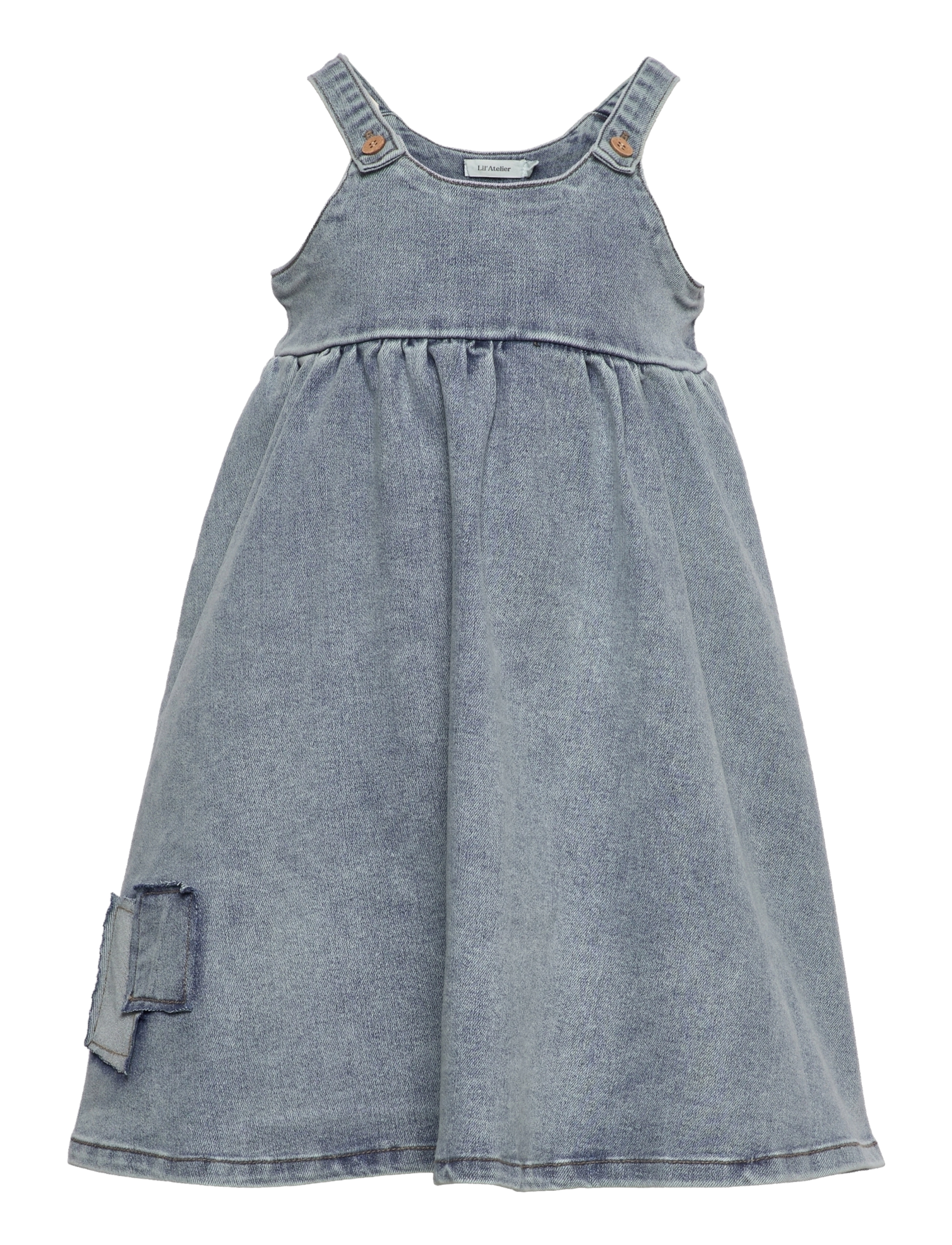 Lil'Atelier - NMFDINA DNMETEMS 1477 SL SPENCER LIL - light blue denim - 0