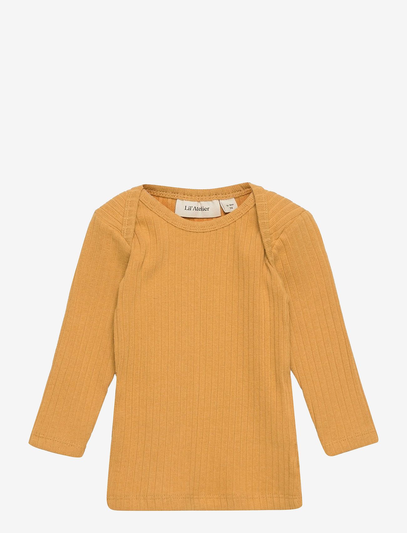 Lil'Atelier - NBNIKAR LS SLIM TOP LI L - honey mustard - 0