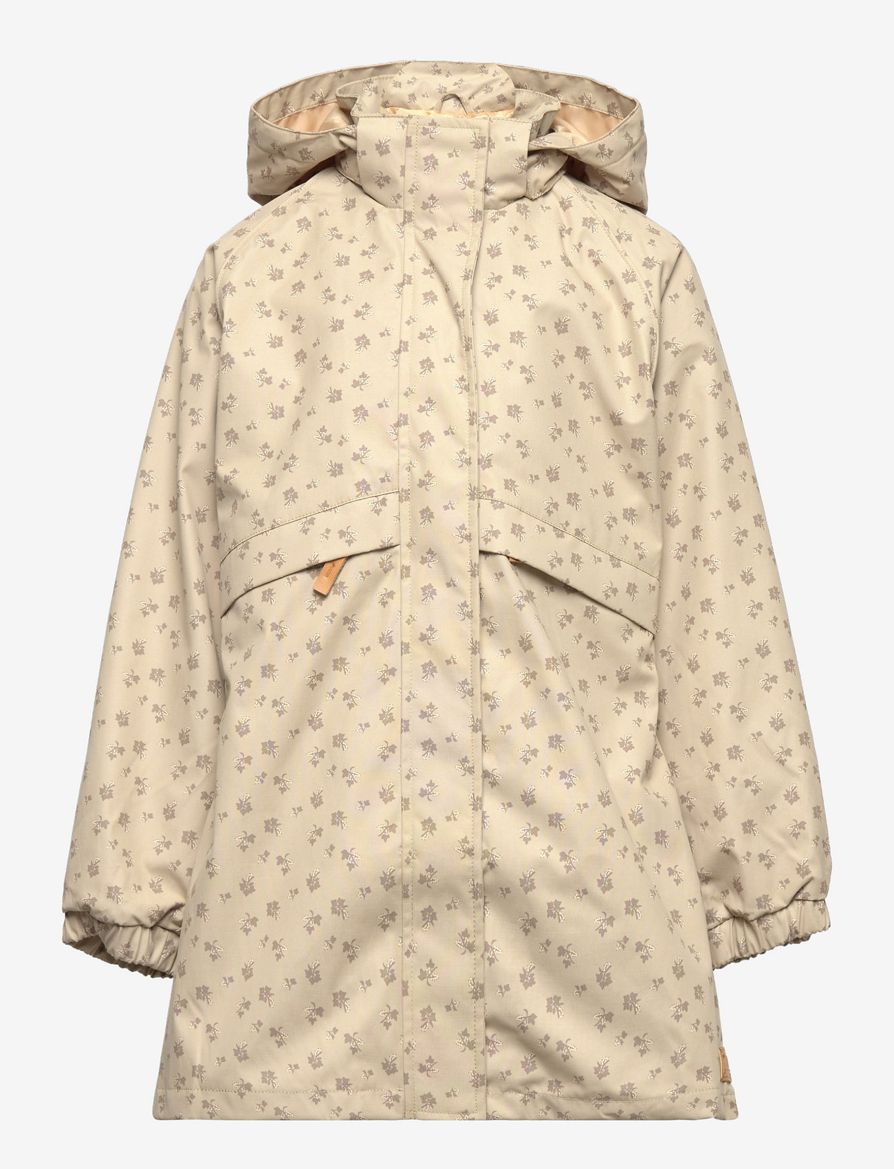 Lil'Atelier - NMFDAGNA LONG JACKET AOP FO LIL - travertine - 0
